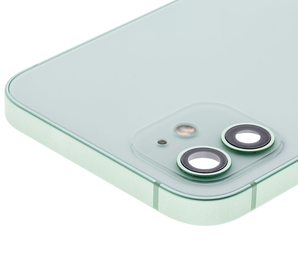 Original Apple-Ausbau B gebraucht – iPhone 12 US Version Backcover/Rahmen Grün