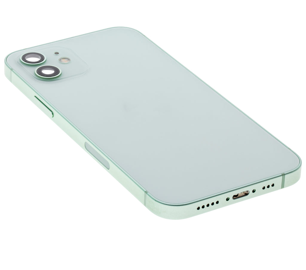Original Apple-Ausbau B gebraucht – iPhone 12 US Version Backcover/Rahmen Grün