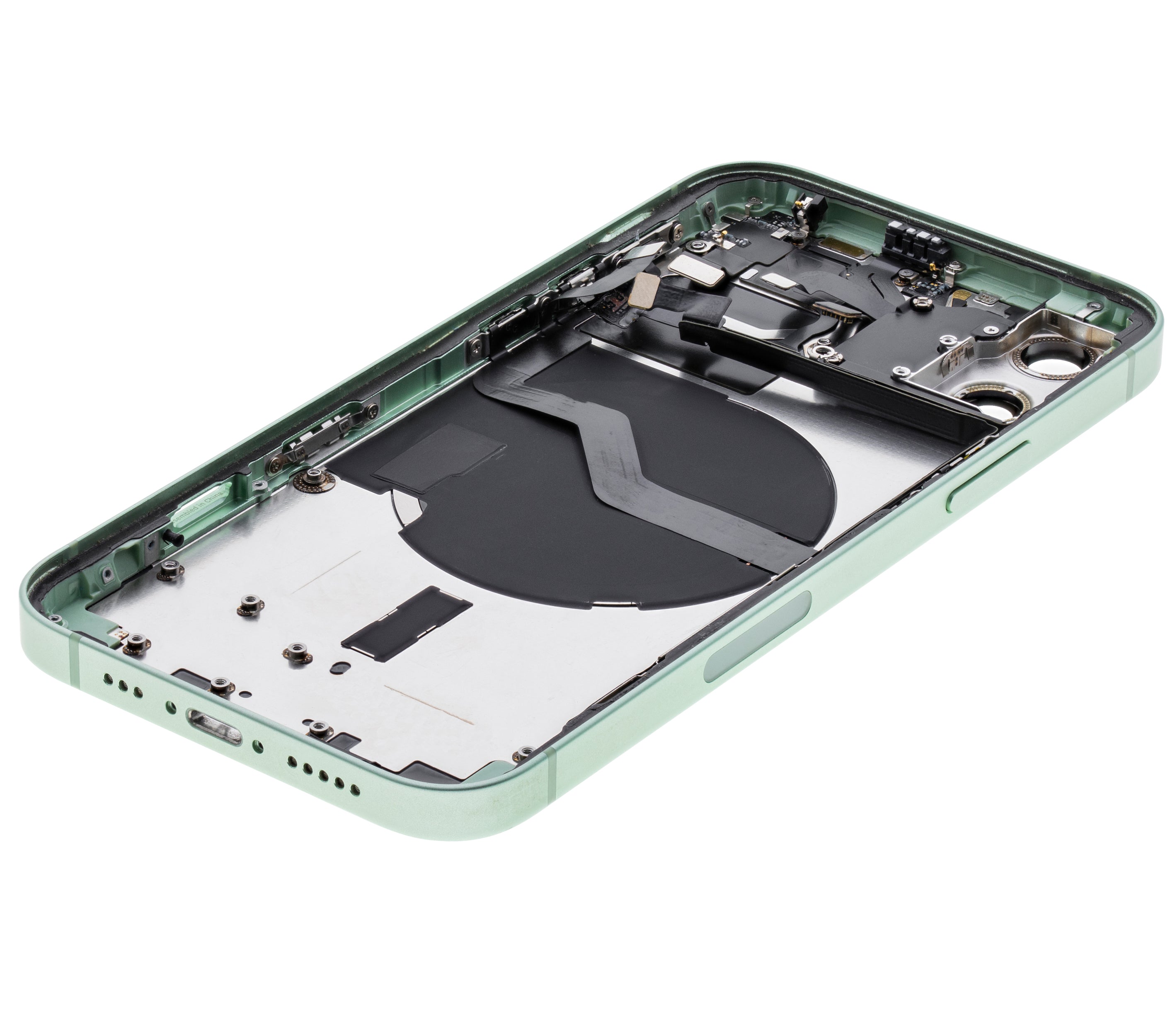 Original Apple-Ausbau B gebraucht – iPhone 12 US Version Backcover/Rahmen Grün
