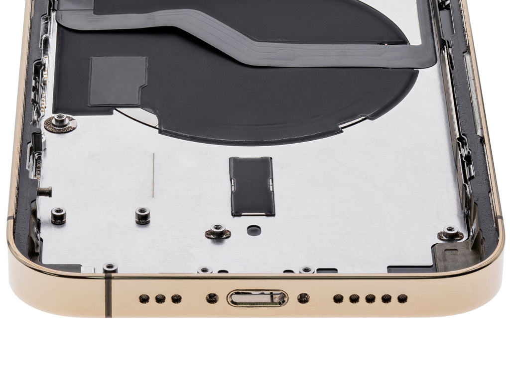 Original Apple-Ausbau B gebraucht – iPhone 12 Pro EU / Backcover/Rahmen Gold