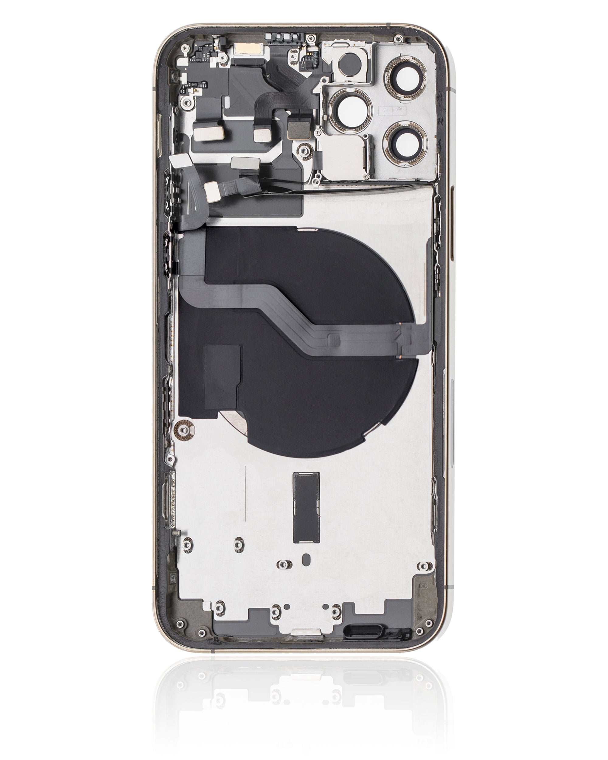 Original Apple-Ausbau B gebraucht – iPhone 12 Pro EU / Backcover/Rahmen Gold