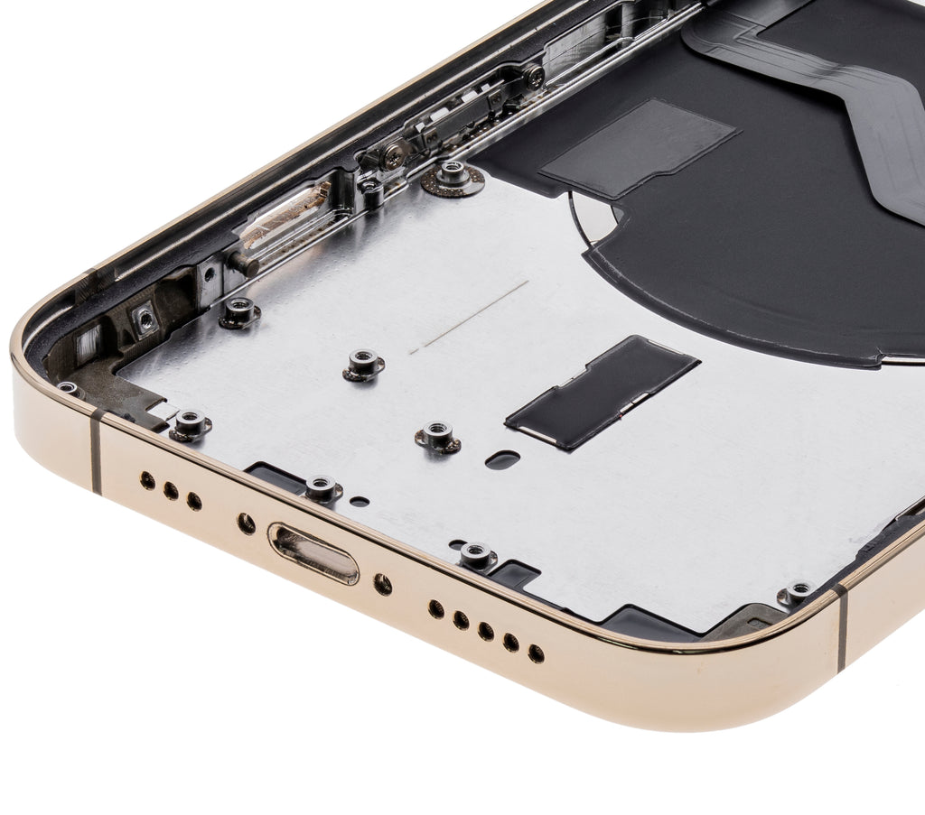 Original Apple-Ausbau B gebraucht – iPhone 12 Pro EU / Backcover/Rahmen Gold