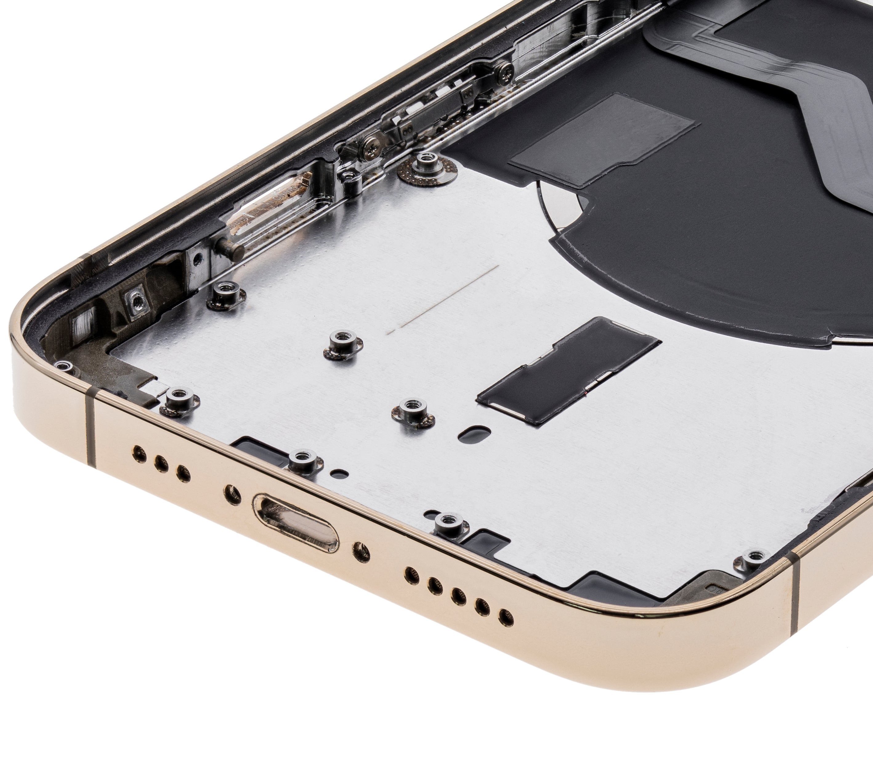 Original Apple-Ausbau B gebraucht – iPhone 12 Pro EU / Backcover/Rahmen Gold