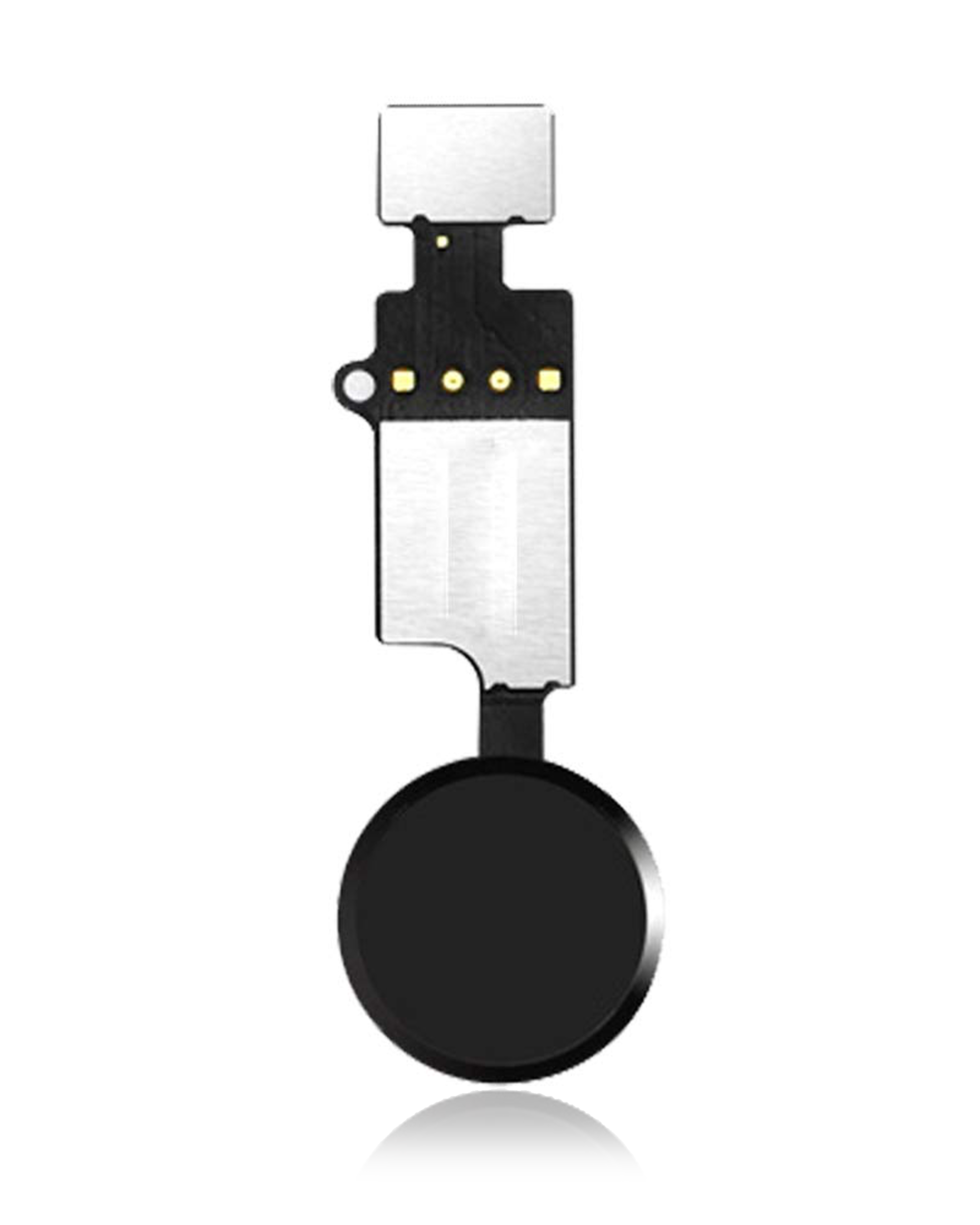 Universal Home Button (No Bluetooth / No Jumper) für iPhone 7 / 7 Plus / 8 / 8 Plus / SE (2020) / SE (2022) (JCID) (Schwarz)