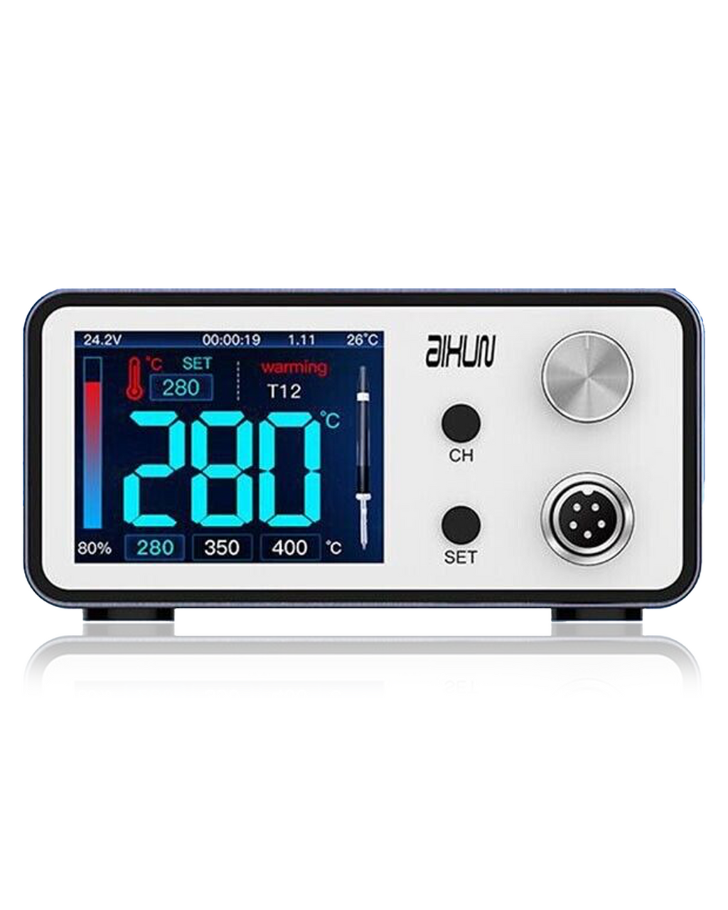 Aixun T3A Smart Soldering Station with T12 Handle and Soldering Tips (110V)