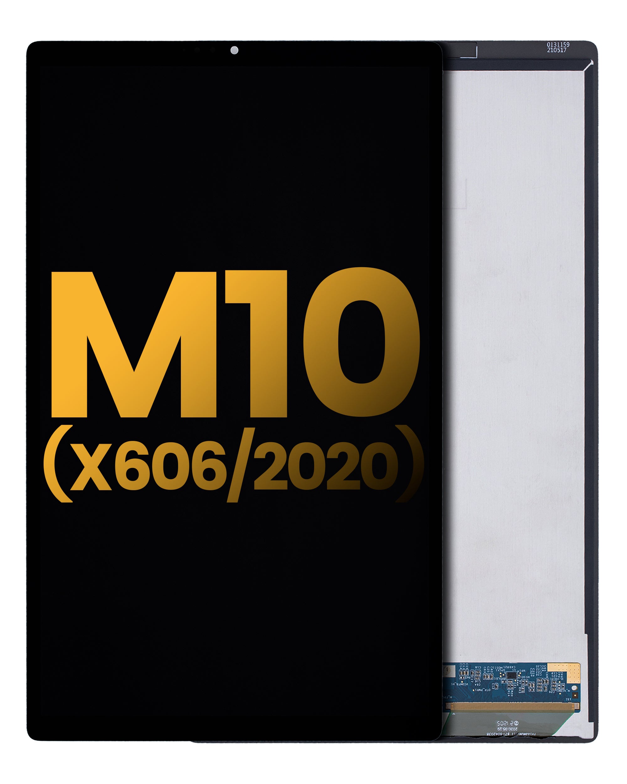 LCD Display No Frame for Lenovo Tab M10 (TB-X606) (2nd Gen) (FHD Plus) (Refurbished) (Black)