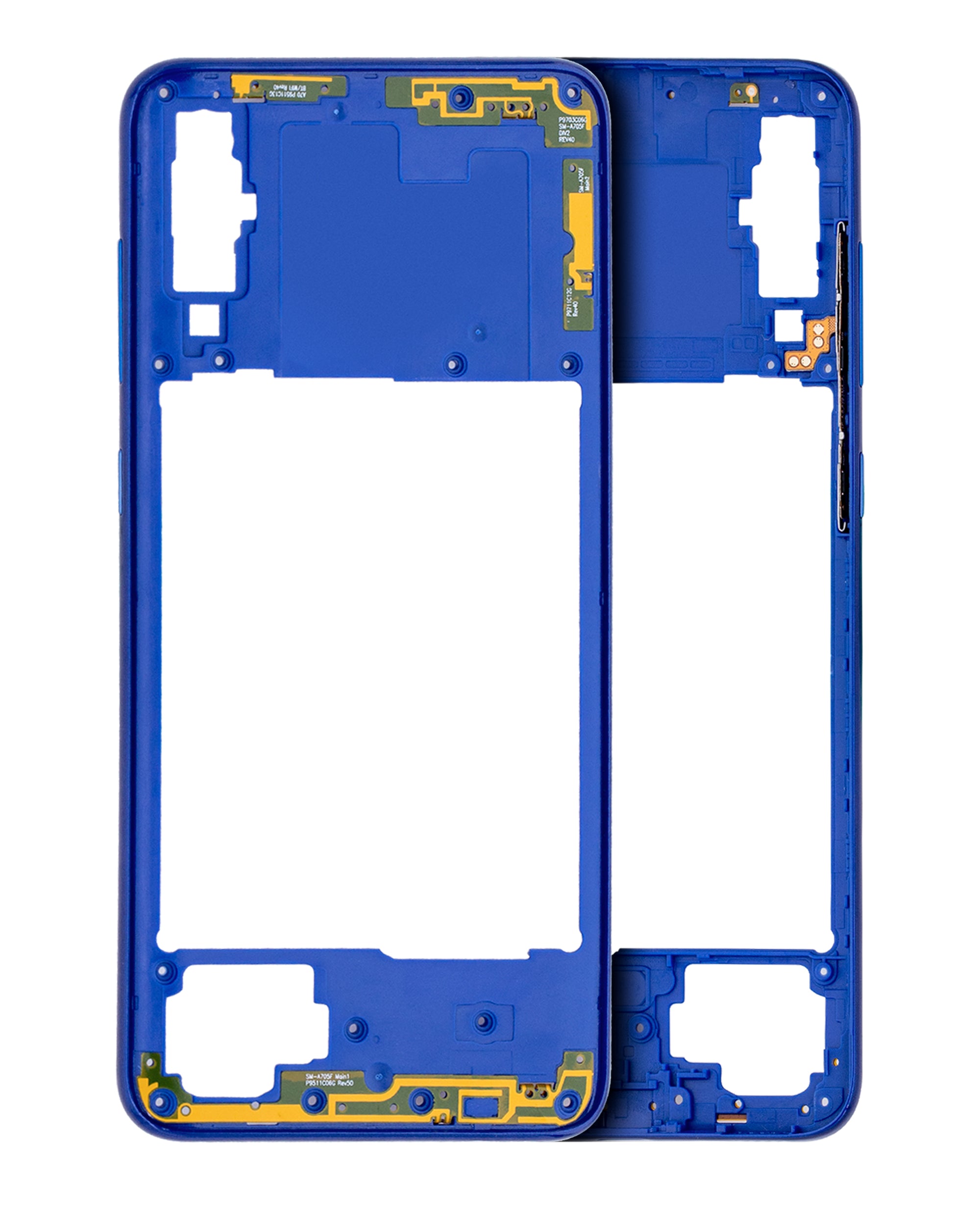 Midframe/Frame for Samsung Galaxy A70 (A705 / 2019) (Aftermarket Plus) (Blue)
