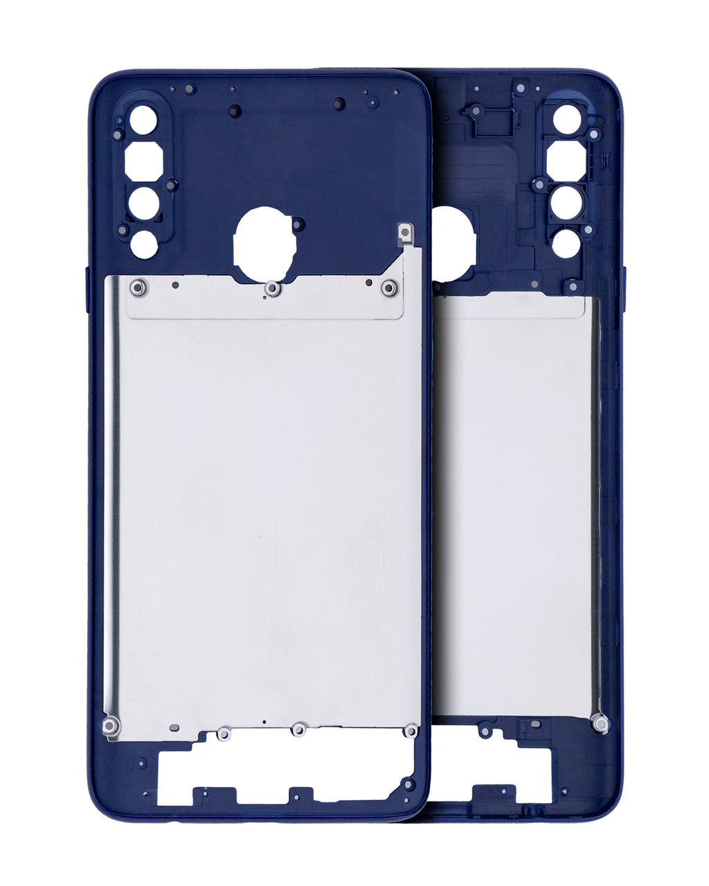 Midframe/Frame for Samsung Galaxy A20S (A207 / 2019) (Aftermarket Plus) (Blue)