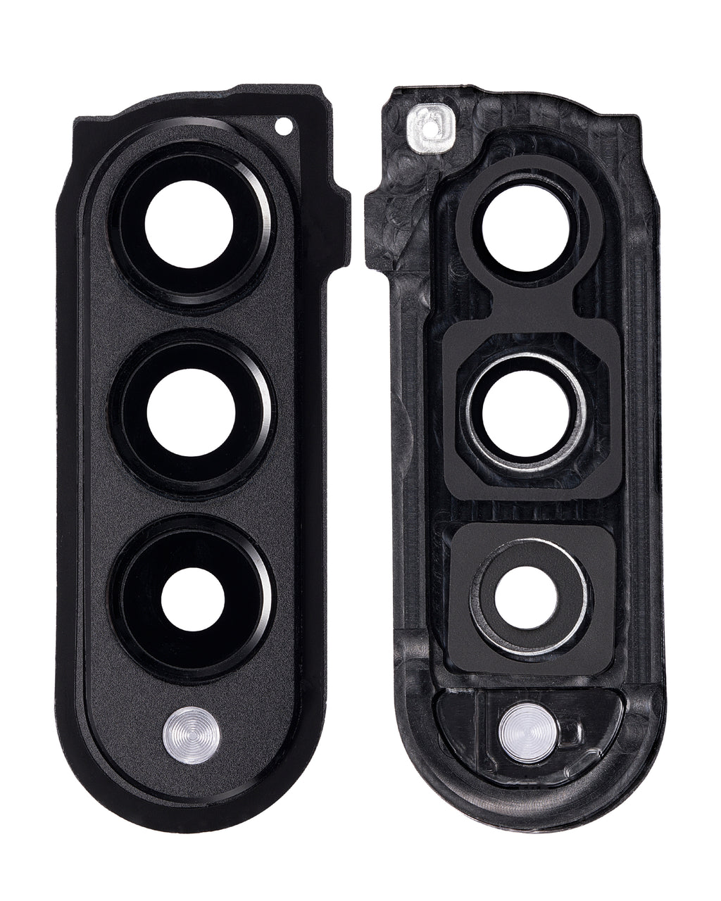 Rear camera lens with cover frame ring for Samsung Galaxy Z Fold 3 5G (F926) (Phantom Black)