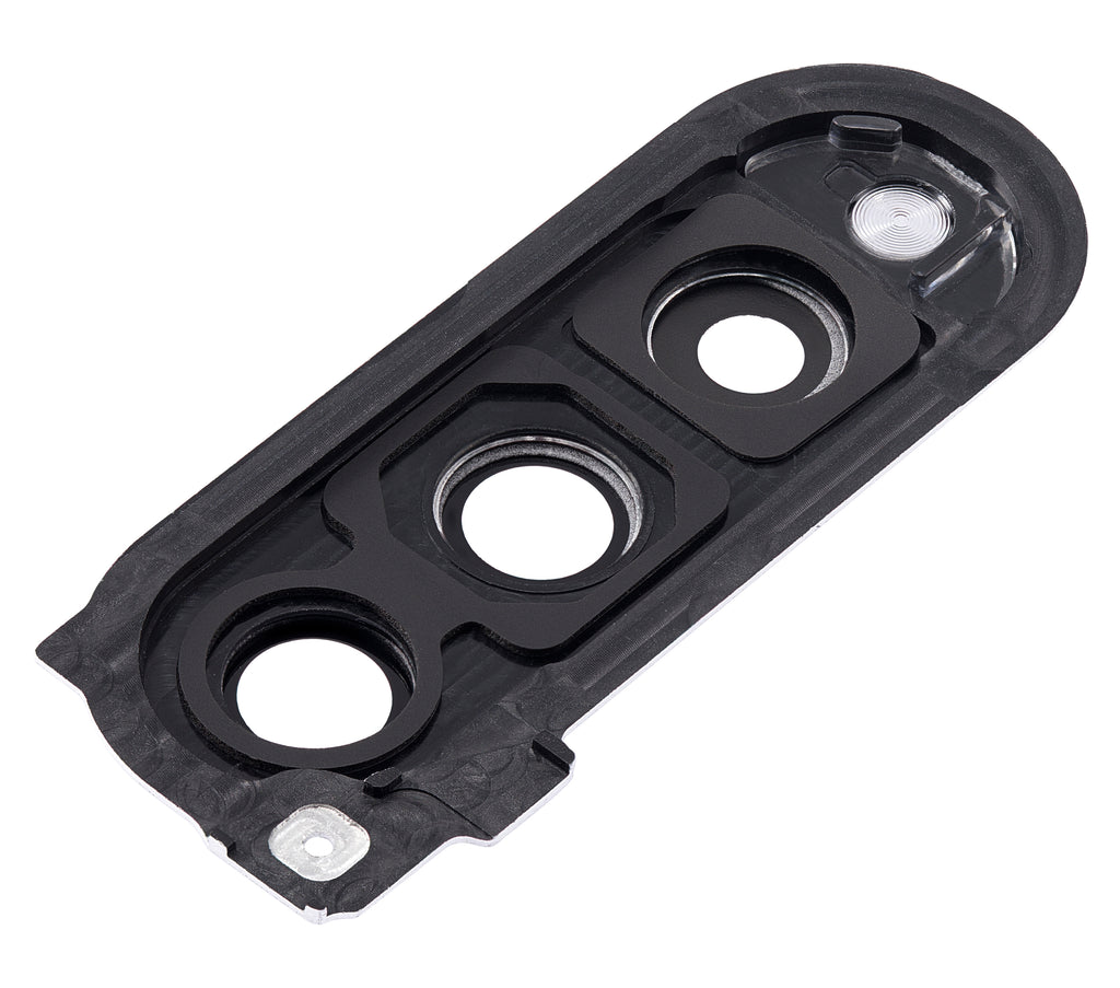 Rear camera lens with cover frame ring for Samsung Galaxy Z Fold 3 5G (F926) (Phantom Black)