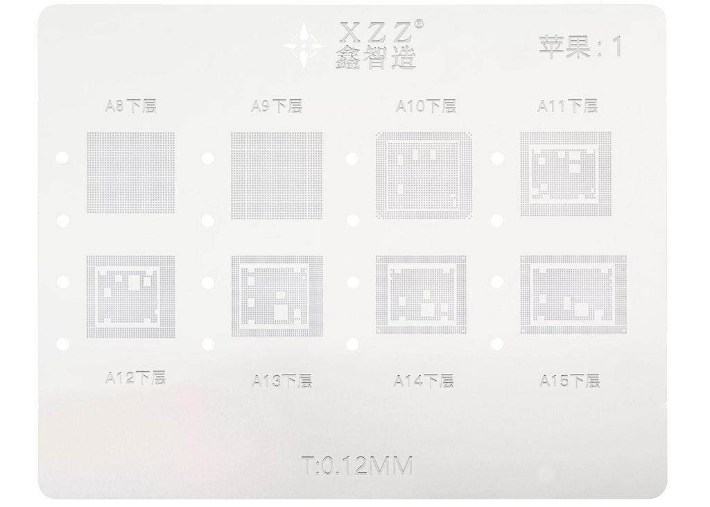 L23 CPU Reballing Stencil Platform for iPhone A8-A16 BGA Repair