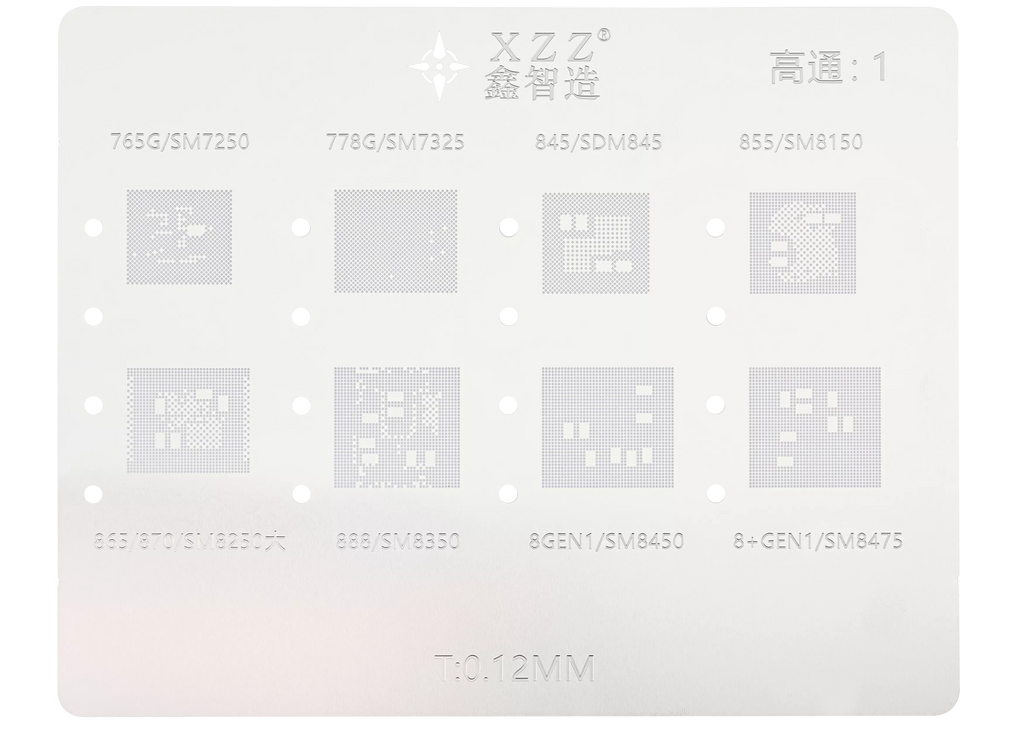L23 CPU Reballing Stencil Platform for iPhone A8-A16 BGA Repair