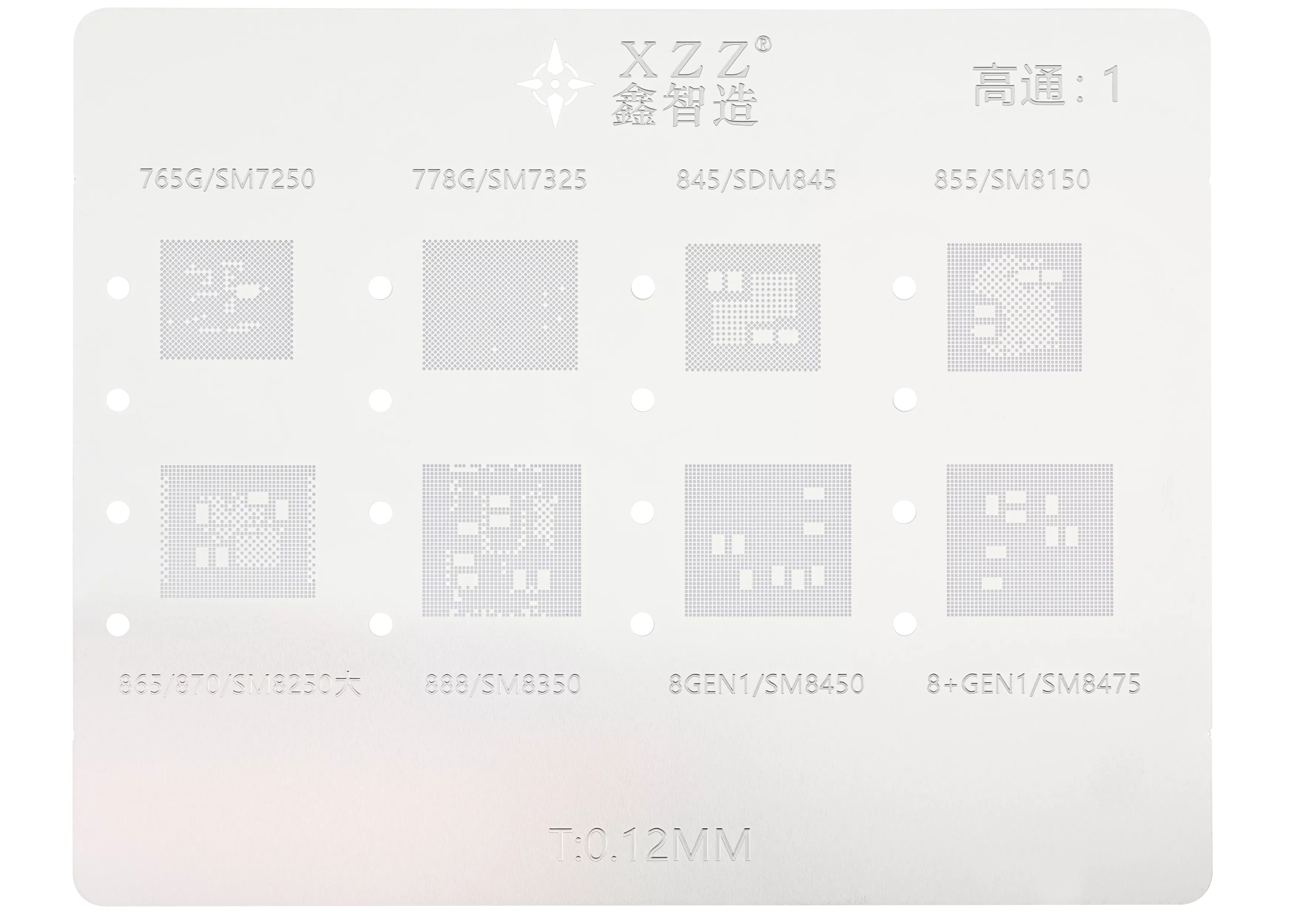 L23 CPU Reballing Stencil Platform for iPhone A8-A16 BGA Repair