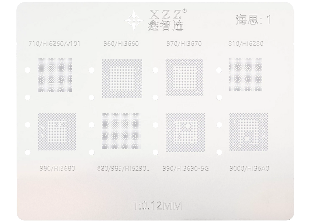 L23 CPU Reballing Stencil Platform for iPhone A8-A16 BGA Repair
