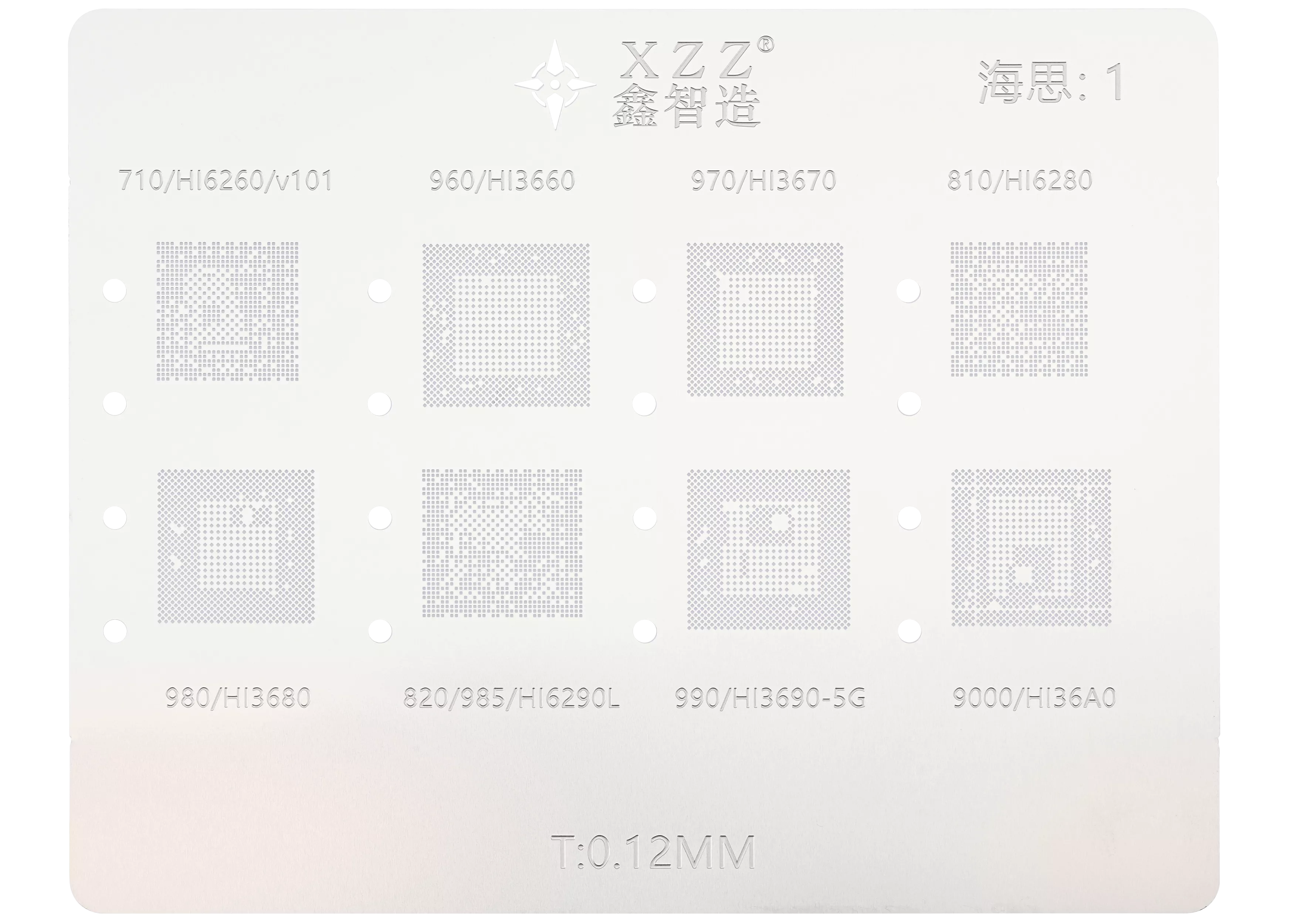 L23 CPU Reballing Stencil Platform for iPhone A8-A16 BGA Repair