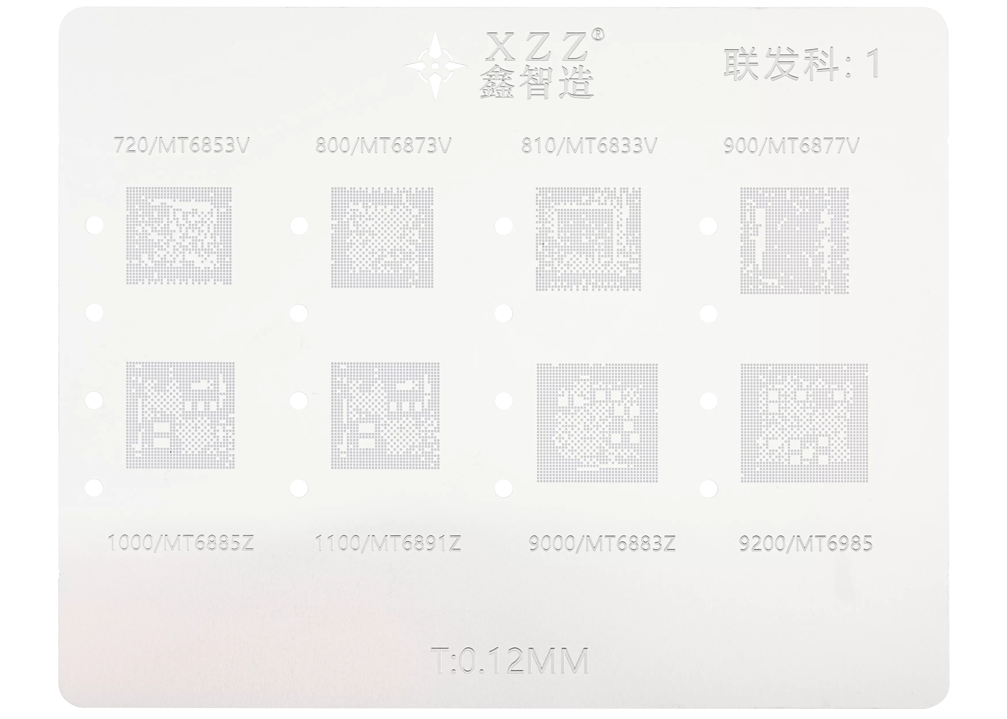 L23 CPU Reballing Stencil Platform for iPhone A8-A16 BGA Repair