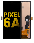 OLED Display with Frame (without Fingerprint Sensor) for Google Pixel 6A (Refurbished) (All Colors)