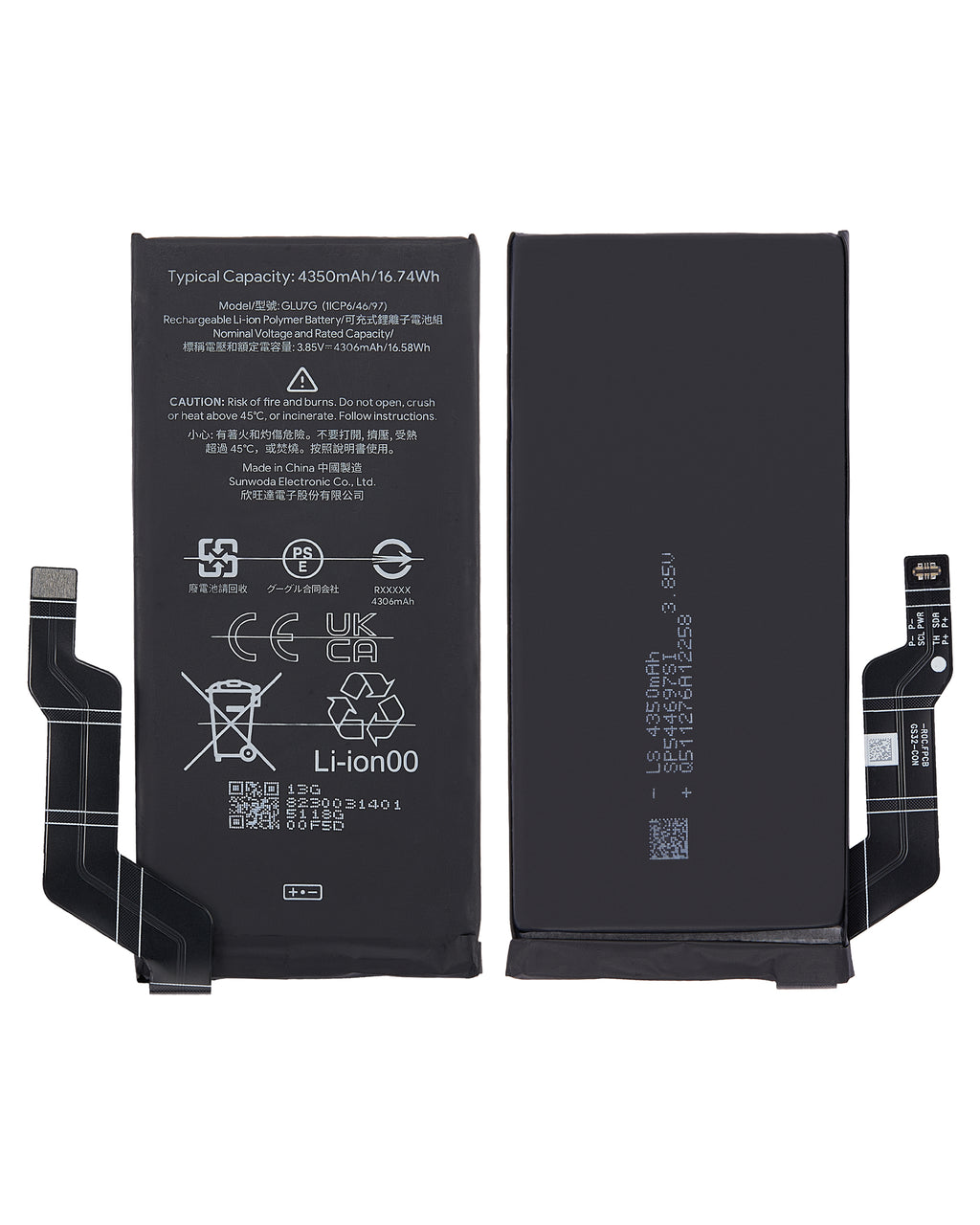 Original OEM Replacement Battery for Google Pixel 6A (GLU7G)