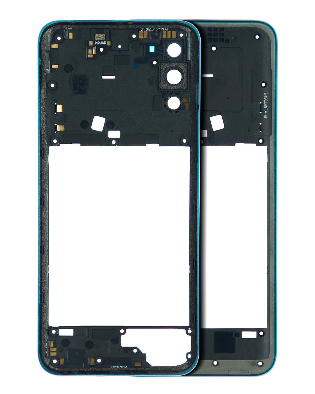 Midframe/Rahmen für Motorola Moto G71 5G (XT2169 / 2022) (Neptune Green)
