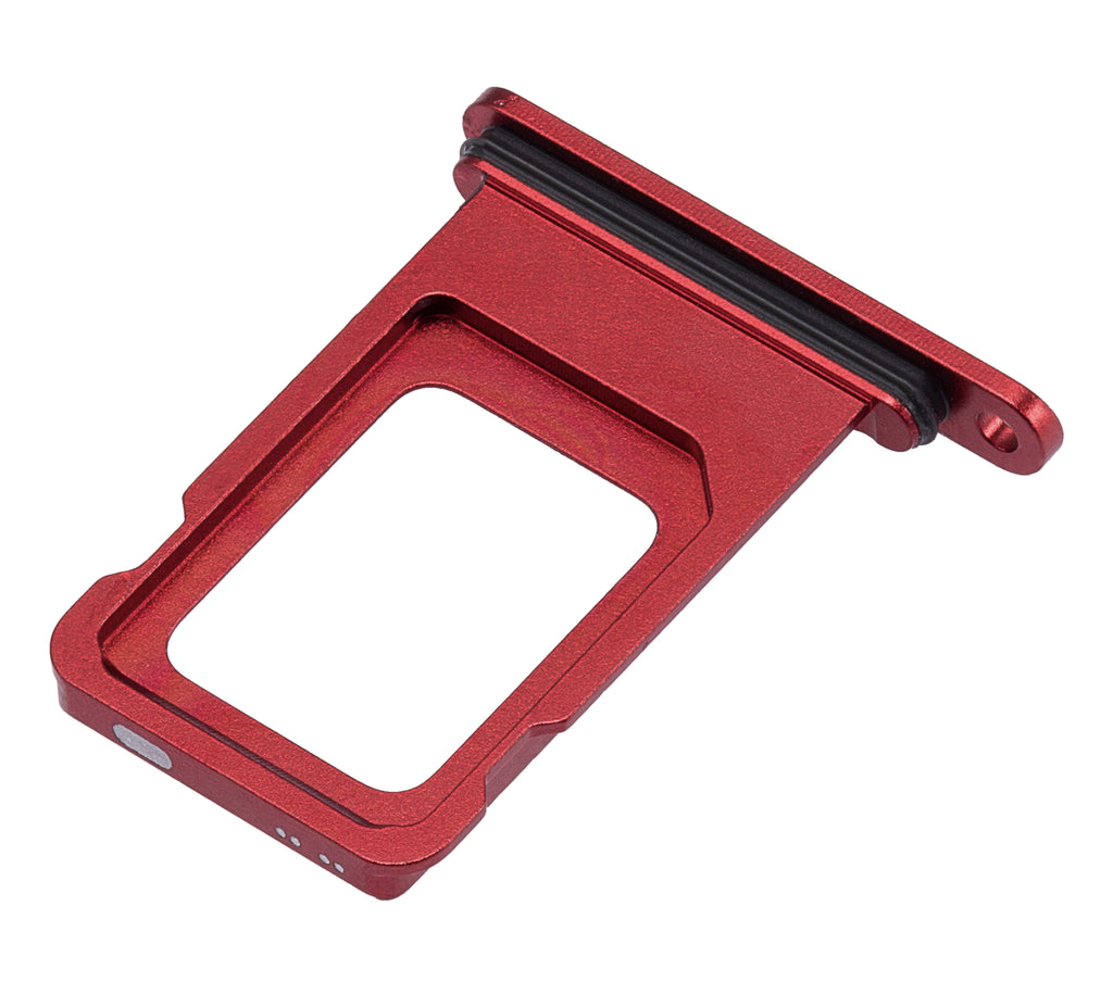 Dual SIM Card Tray for iPhone XR (Red)