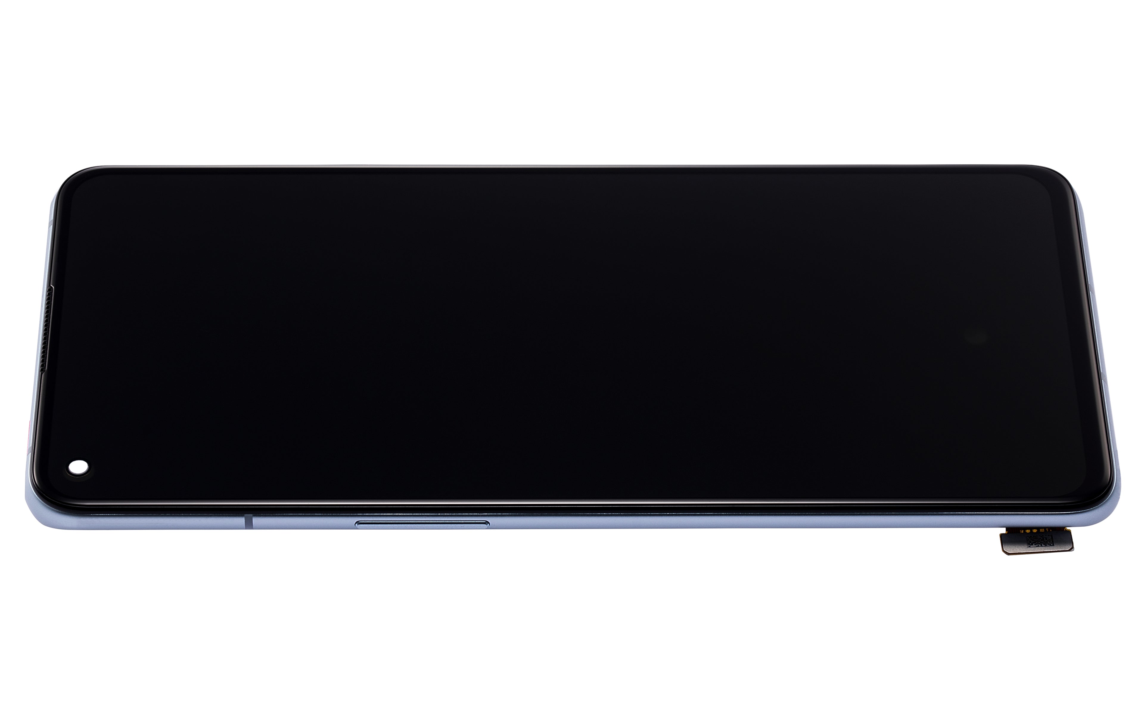 OLED-Display mit Rahmen für OnePlus 9RT 5G (Refurbished) (Nano Silver)