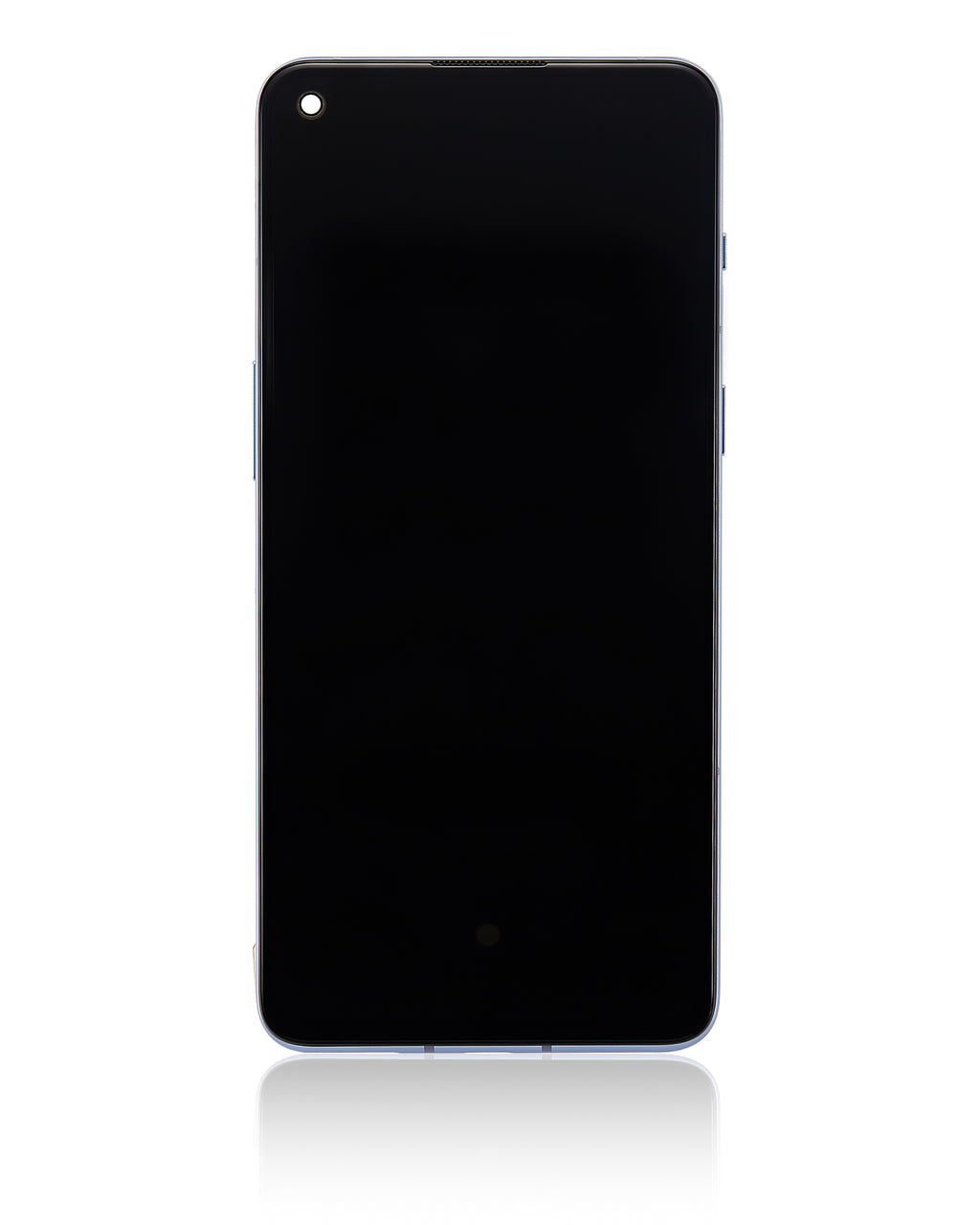 OLED-Display mit Rahmen für OnePlus 9RT 5G (Refurbished) (Nano Silver)