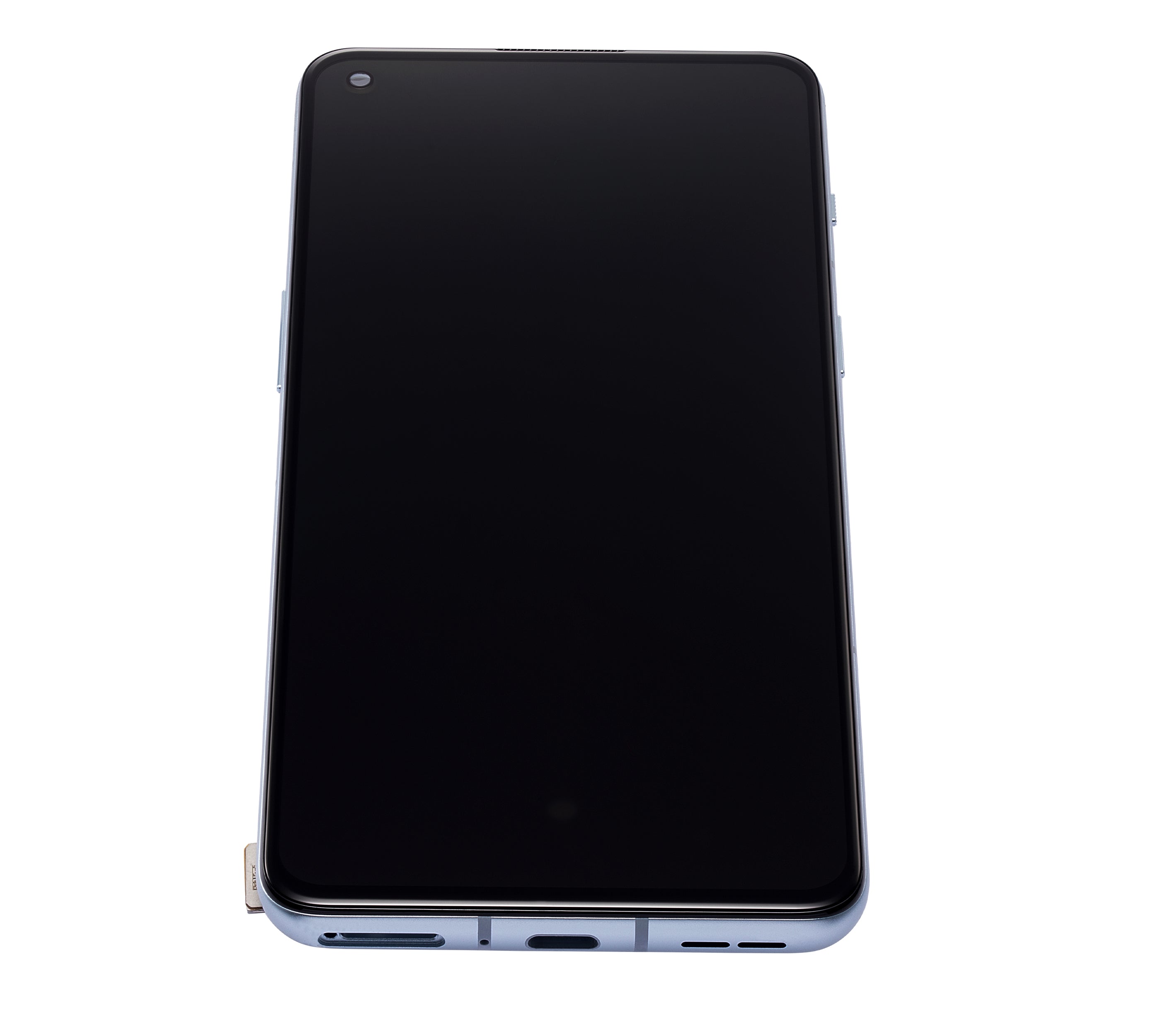OLED-Display mit Rahmen für OnePlus 9RT 5G (Refurbished) (Nano Silver)