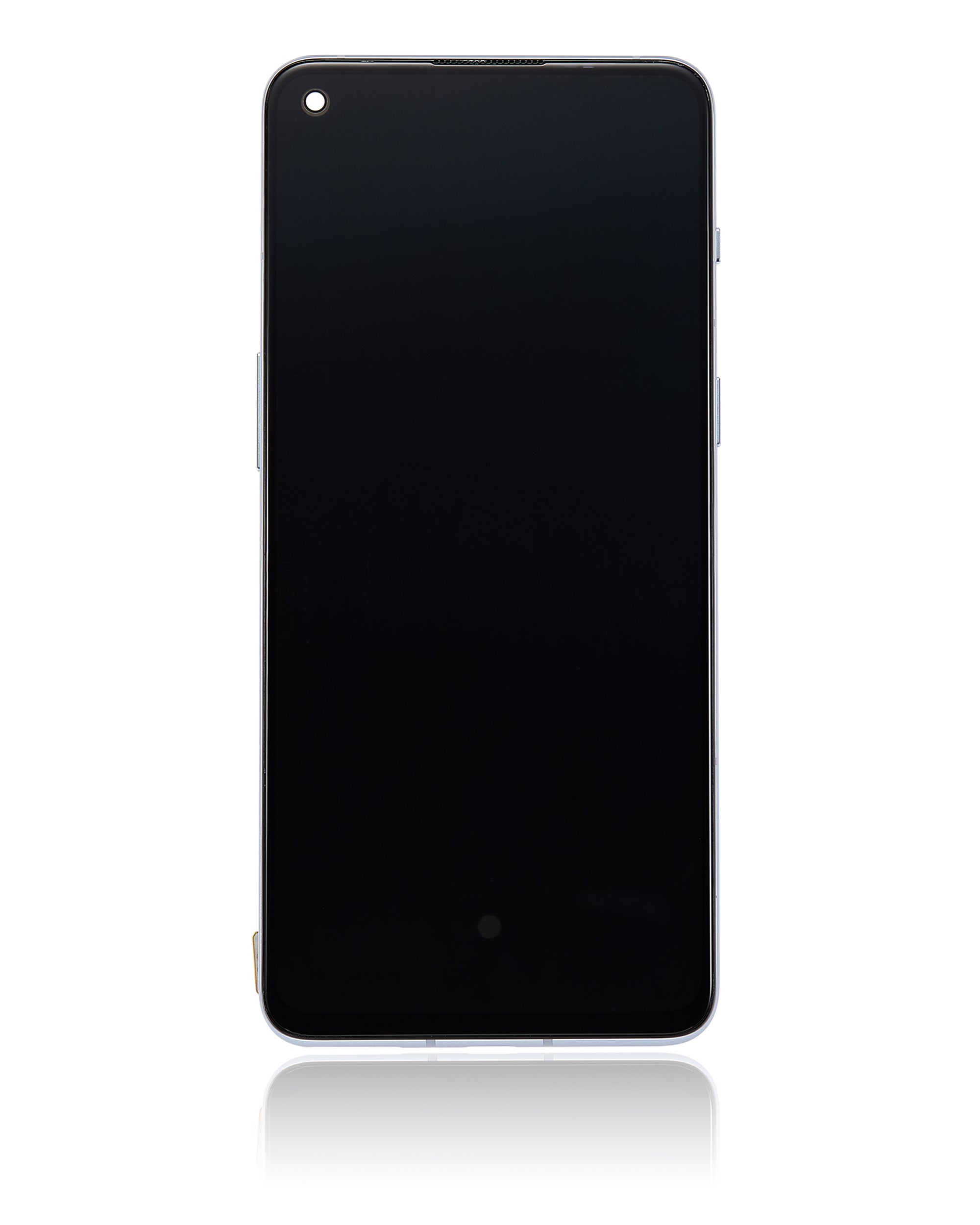 OLED-Display mit Rahmen für OnePlus 9RT 5G (Refurbished) (Blau)