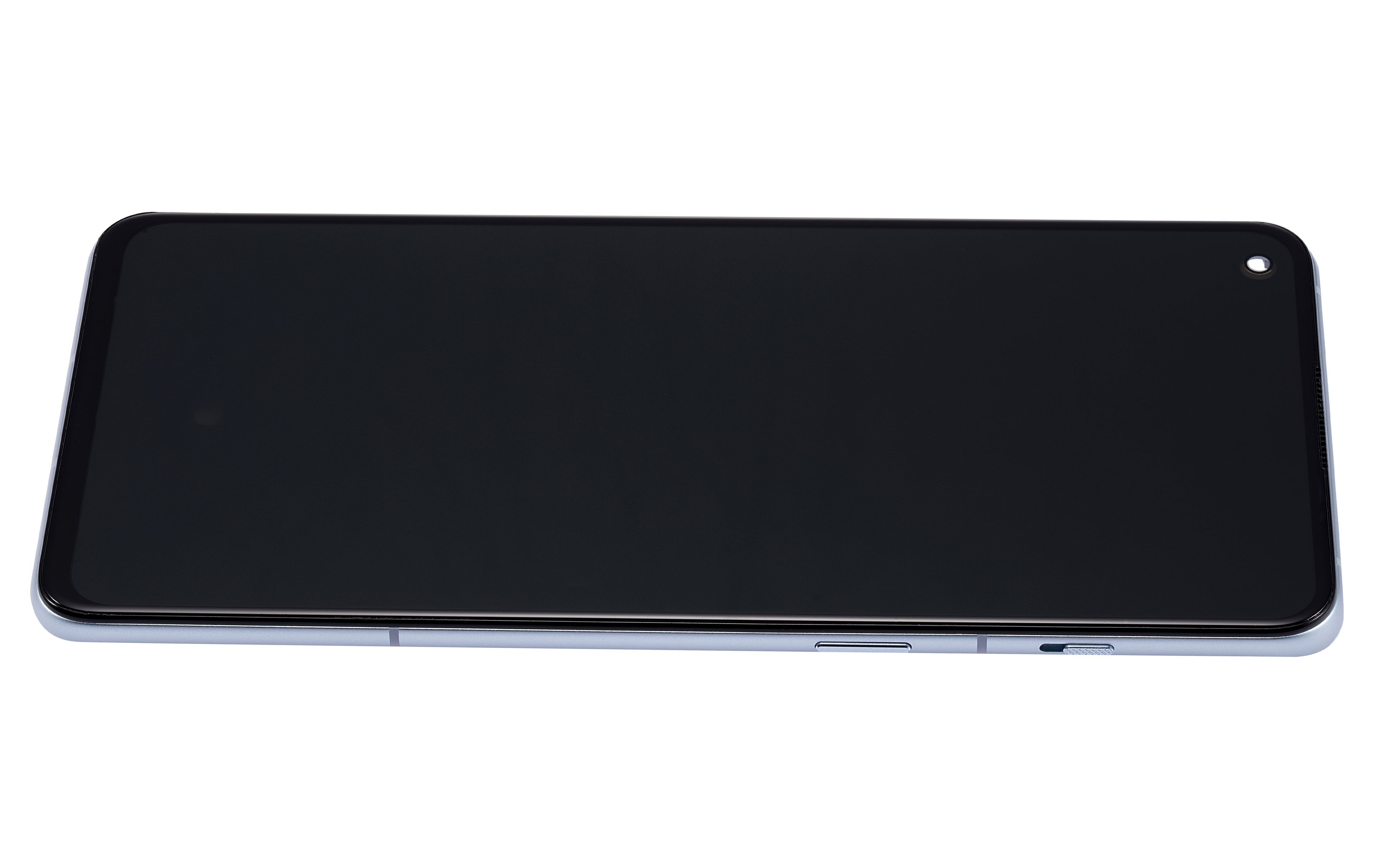 OLED-Display mit Rahmen für OnePlus 9RT 5G (Refurbished) (Blau)