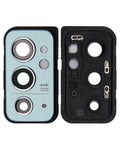 Rear Camera Lens with Cover and Frame for OnePlus 9RT 5G (Blue)