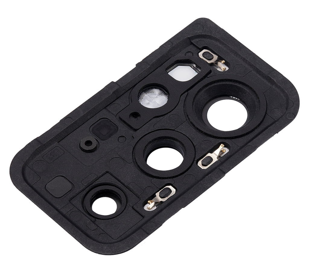 Rear Camera Lens with Cover and Frame for OnePlus 9RT 5G (Blue)
