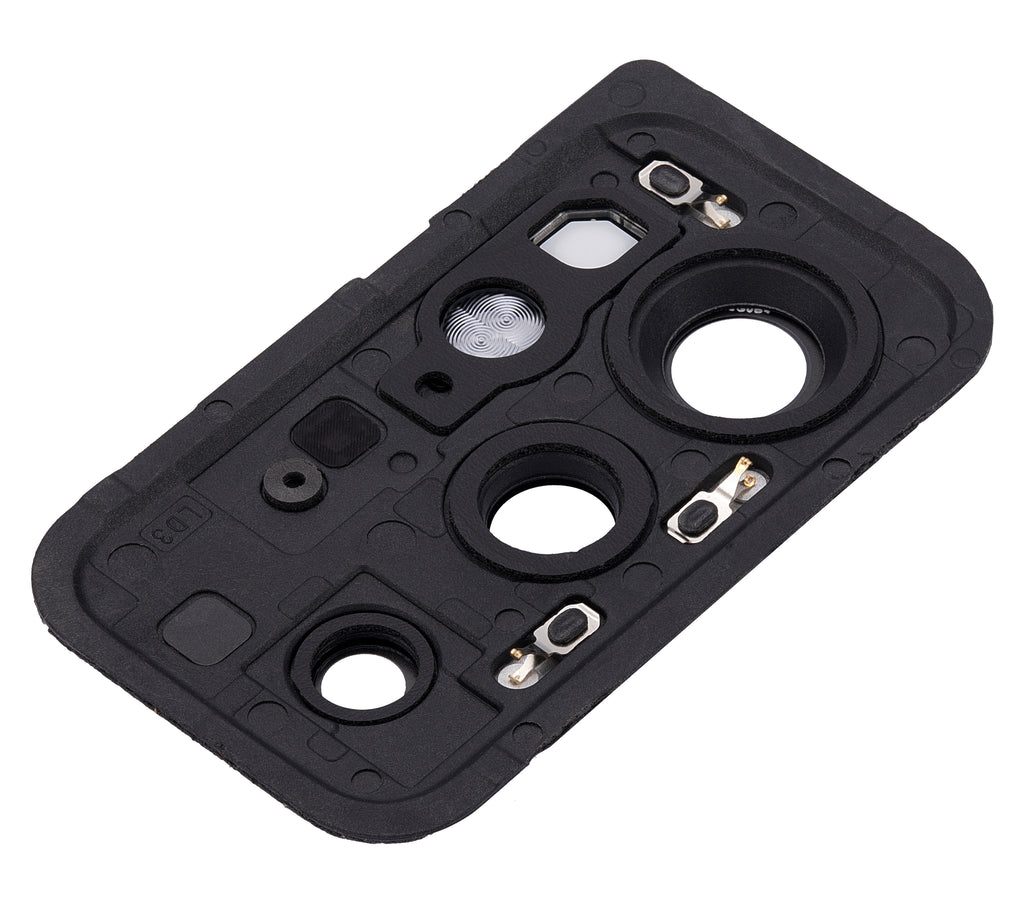 Kameralinse hinten mit Abdeckring für OnePlus 9RT 5G (Nano Silver)