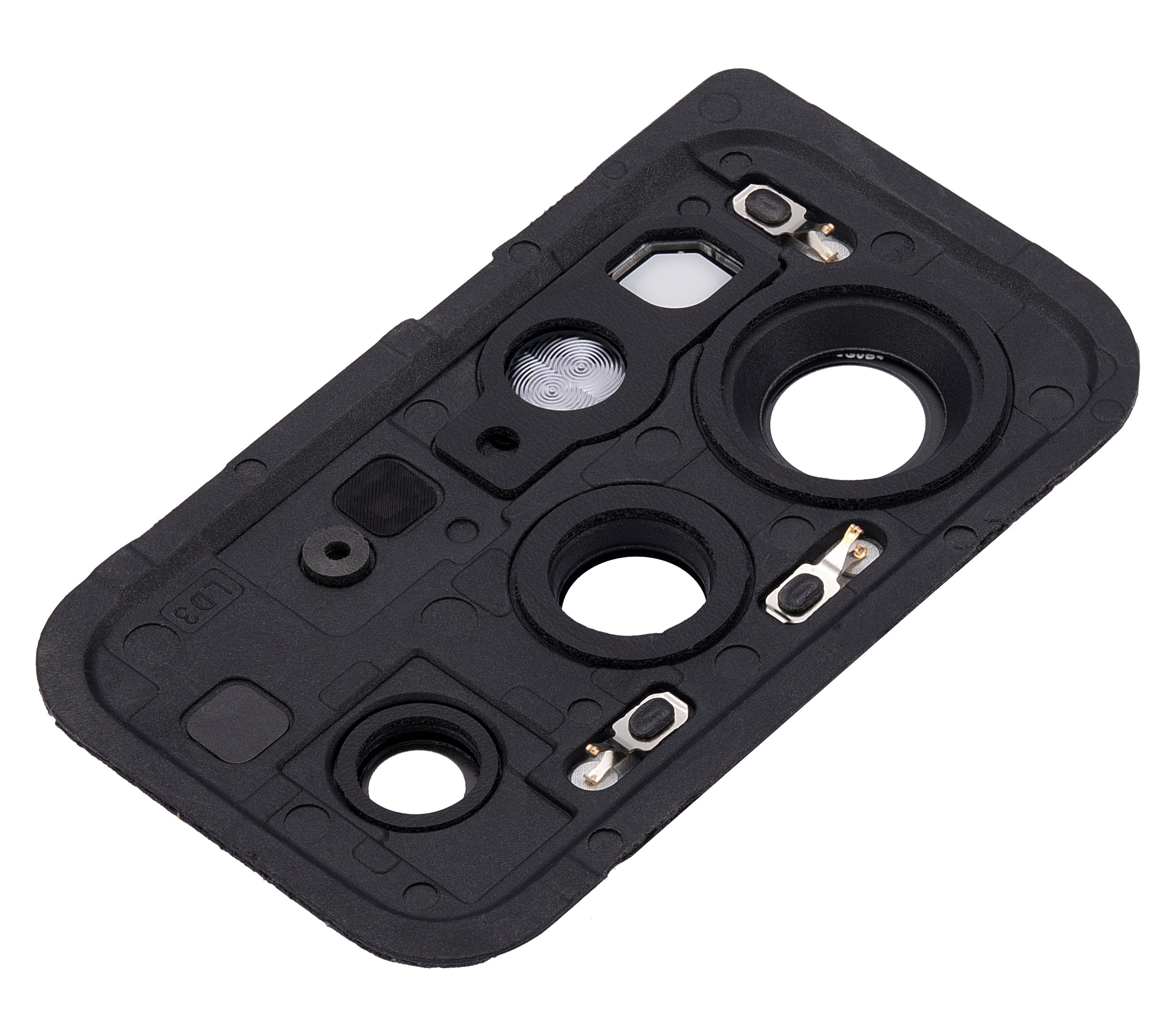 Kameralinse hinten mit Abdeckring für OnePlus 9RT 5G (Nano Silver)