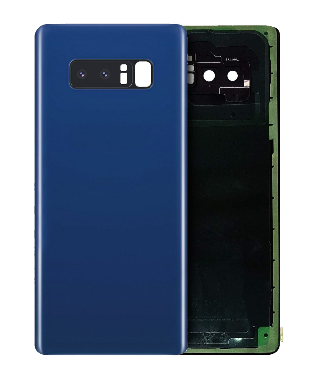 Back Cover with Camera Lens for Samsung Galaxy Note 8 (Service Pack) (Deepsea Blue)