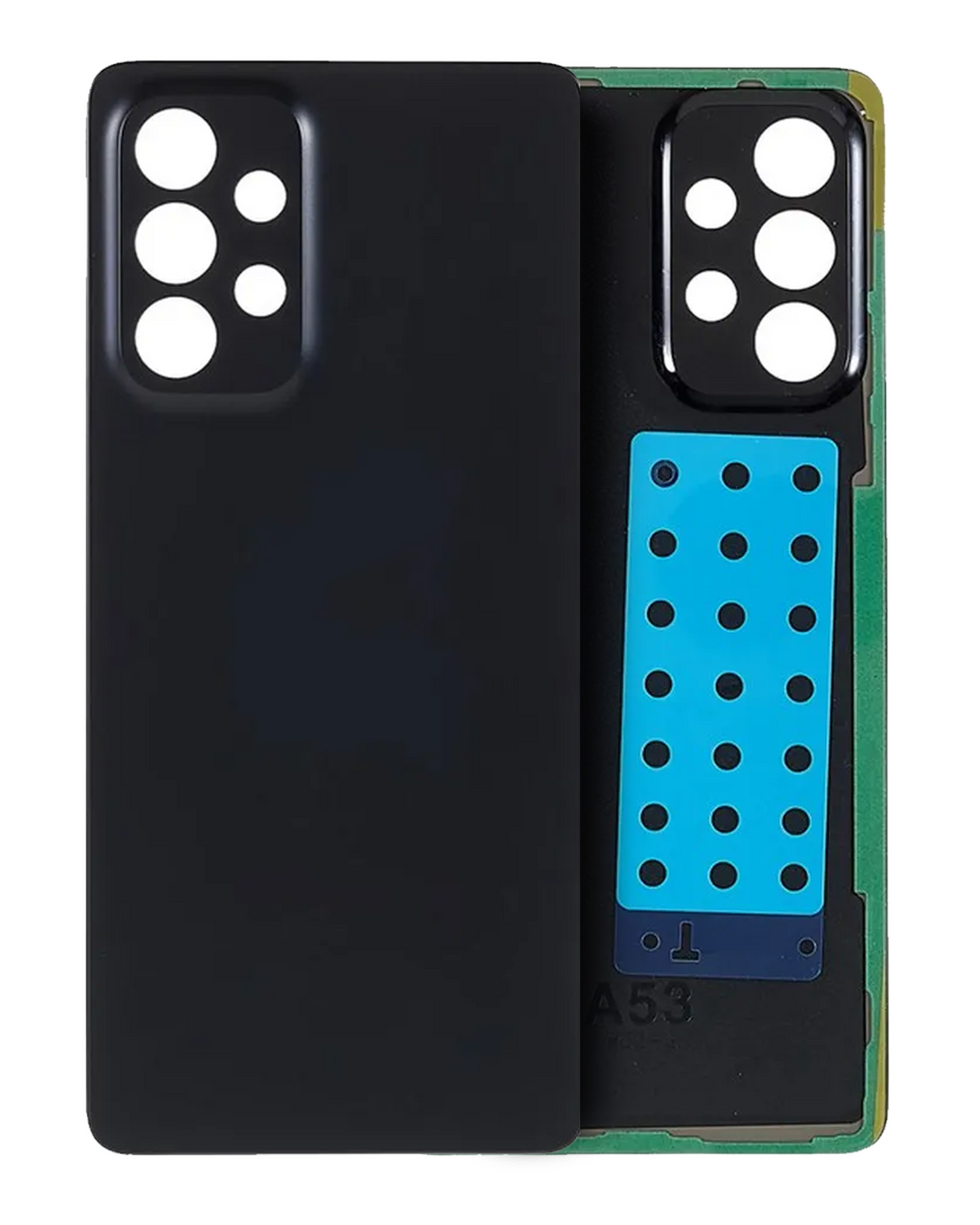 Backcover für Samsung Galaxy A53 5G (A536 / 2022) (Aftermarket Plus) (Schwarz)