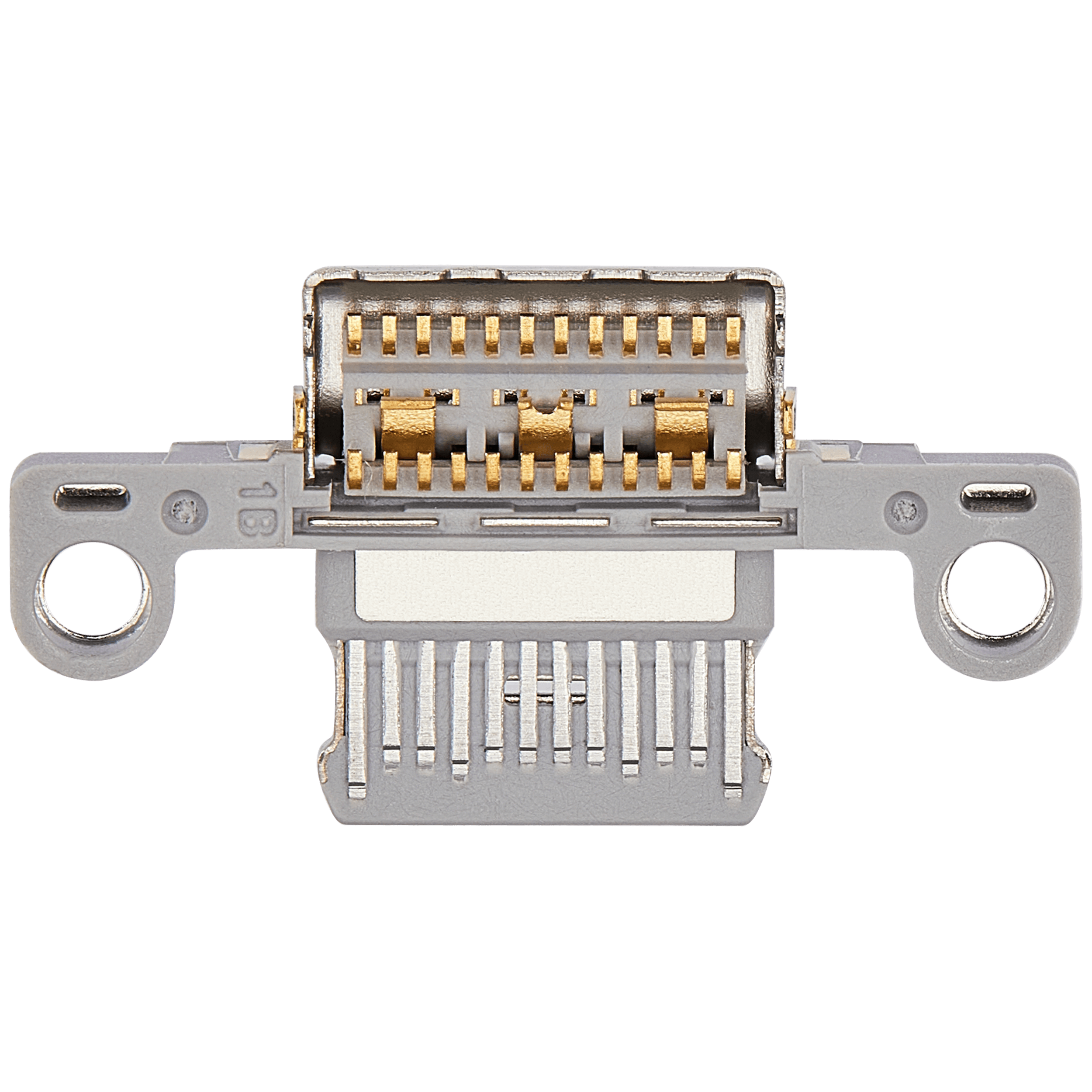 Charging Port for iPad 10 (2022) (Soldering Required) (Silver) (10-Pack)