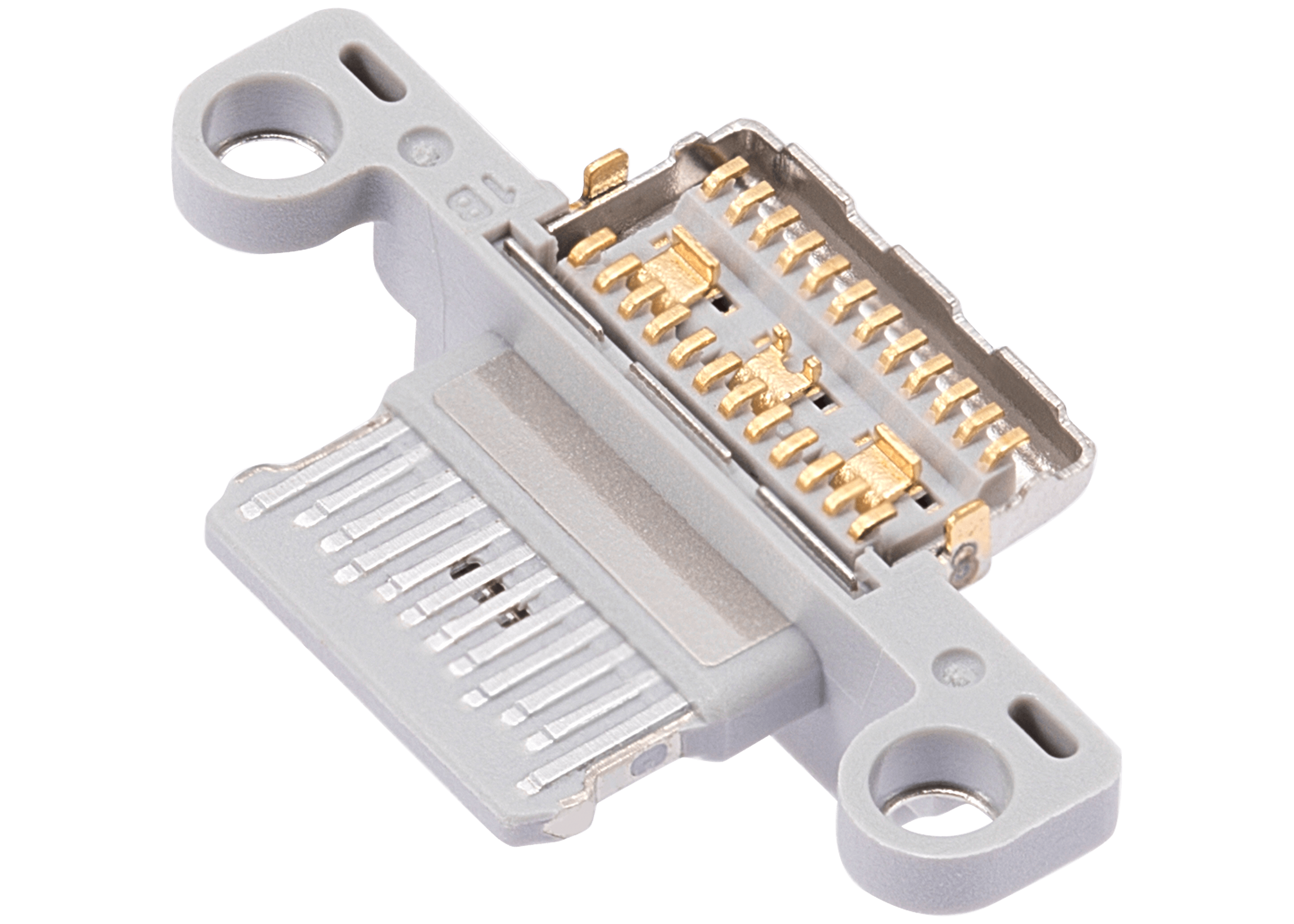 Charging Port for iPad 10 (2022) (Soldering Required) (Silver) (10-Pack)