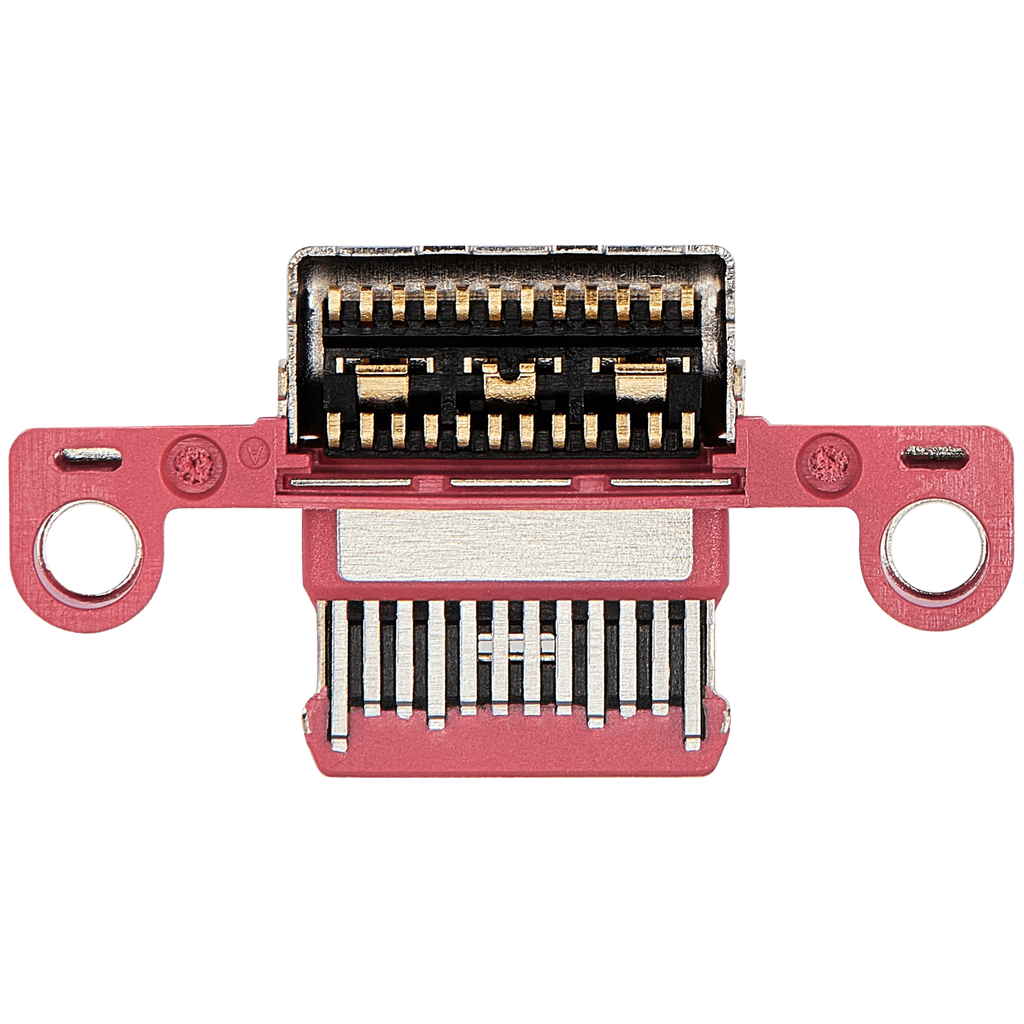 Charging Port for iPad 10 (2022) (Soldering Required) (Pink) (10-Pack)