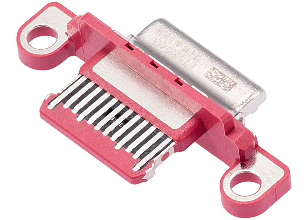 Charging Port for iPad 10 (2022) (Soldering Required) (Pink) (10-Pack)