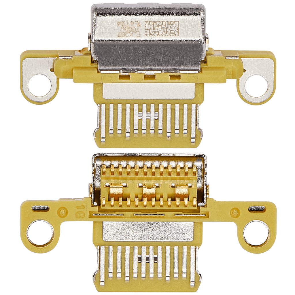 Charging Port for iPad 10 (2022) (Soldering Required) (Yellow) (10-Pack)