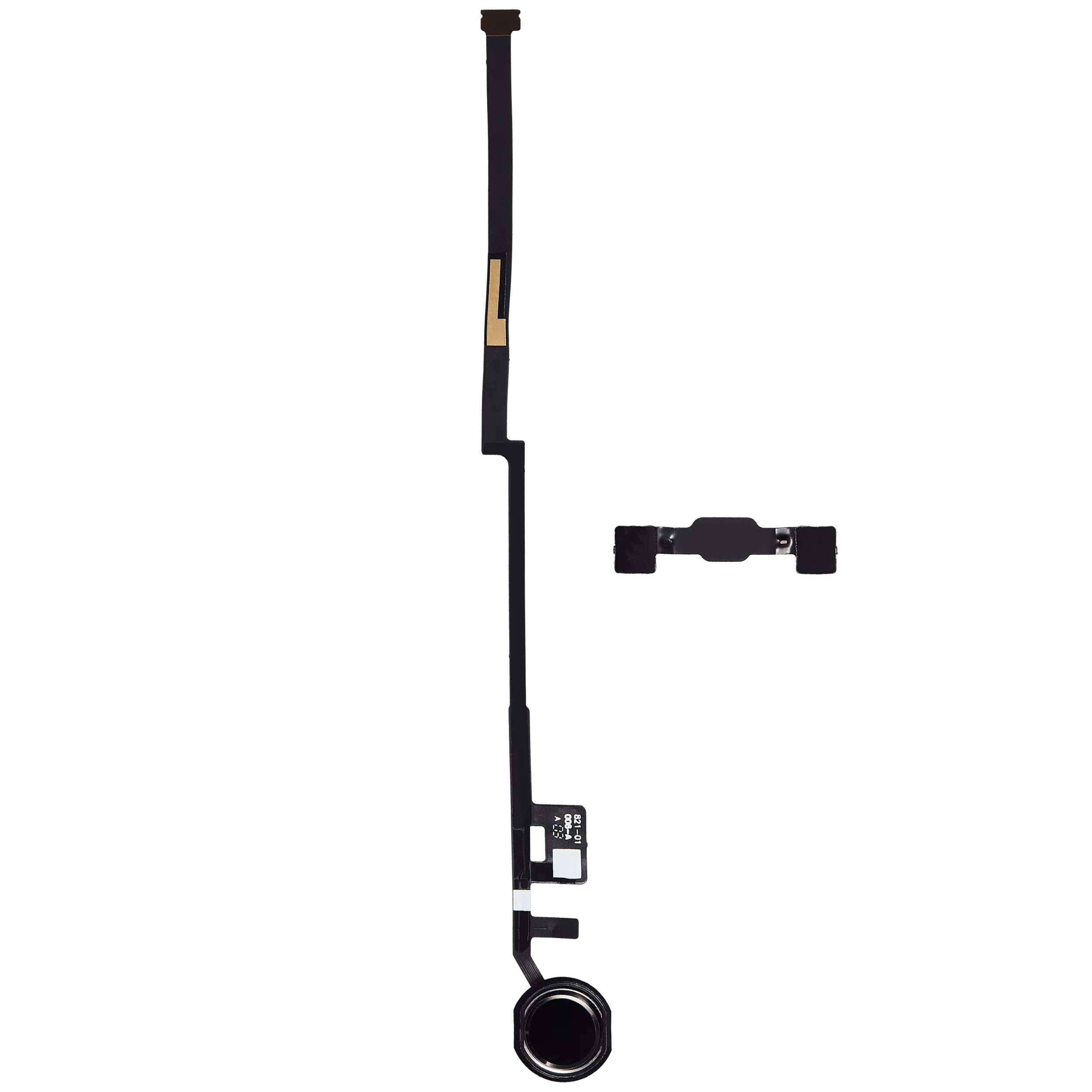 Home Button Flex Cable for iPad 7 (2019), iPad 8 (2020), iPad 9 (2021) - Aftermarket Plus - Space Gray