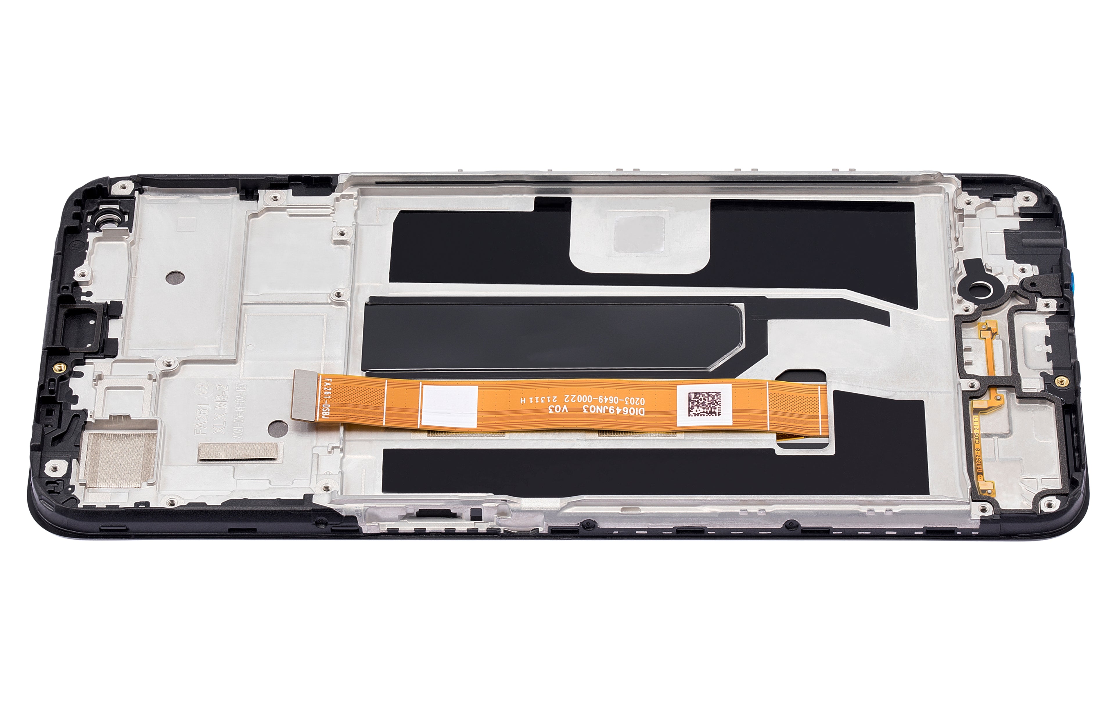 LCD-Display mit Rahmen für OPPO A54 5G (Refurbished) (Alle Farben)