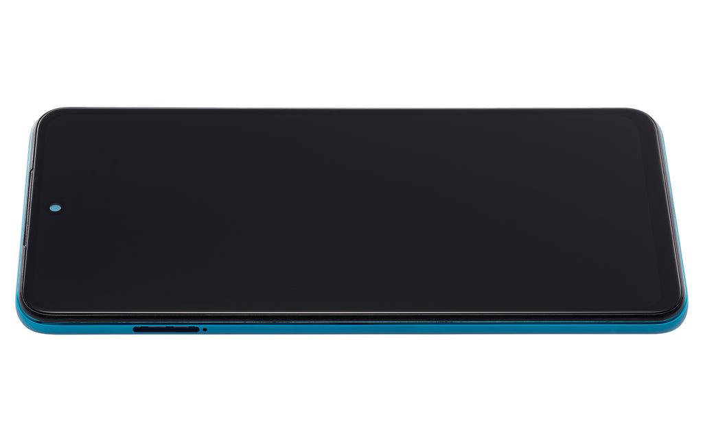 LCD-Display mit Rahmen für Xiaomi Redmi Note 9 Pro (Refurbished) Grün