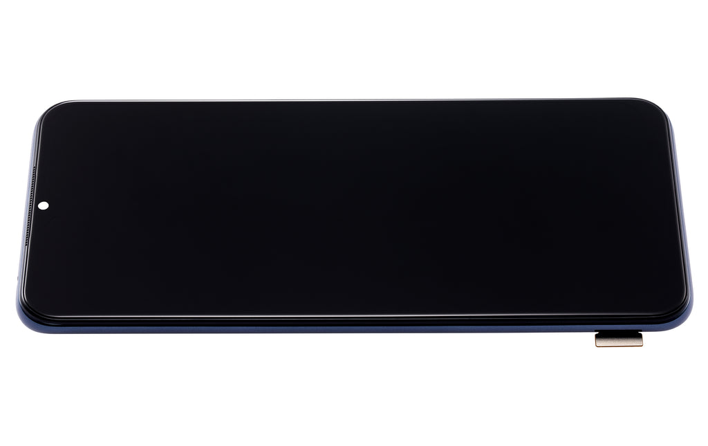 LCD-Display mit Rahmen für Xiaomi Mi 10 Lite 5G (Aftermarket Incell, Cosmic Gray