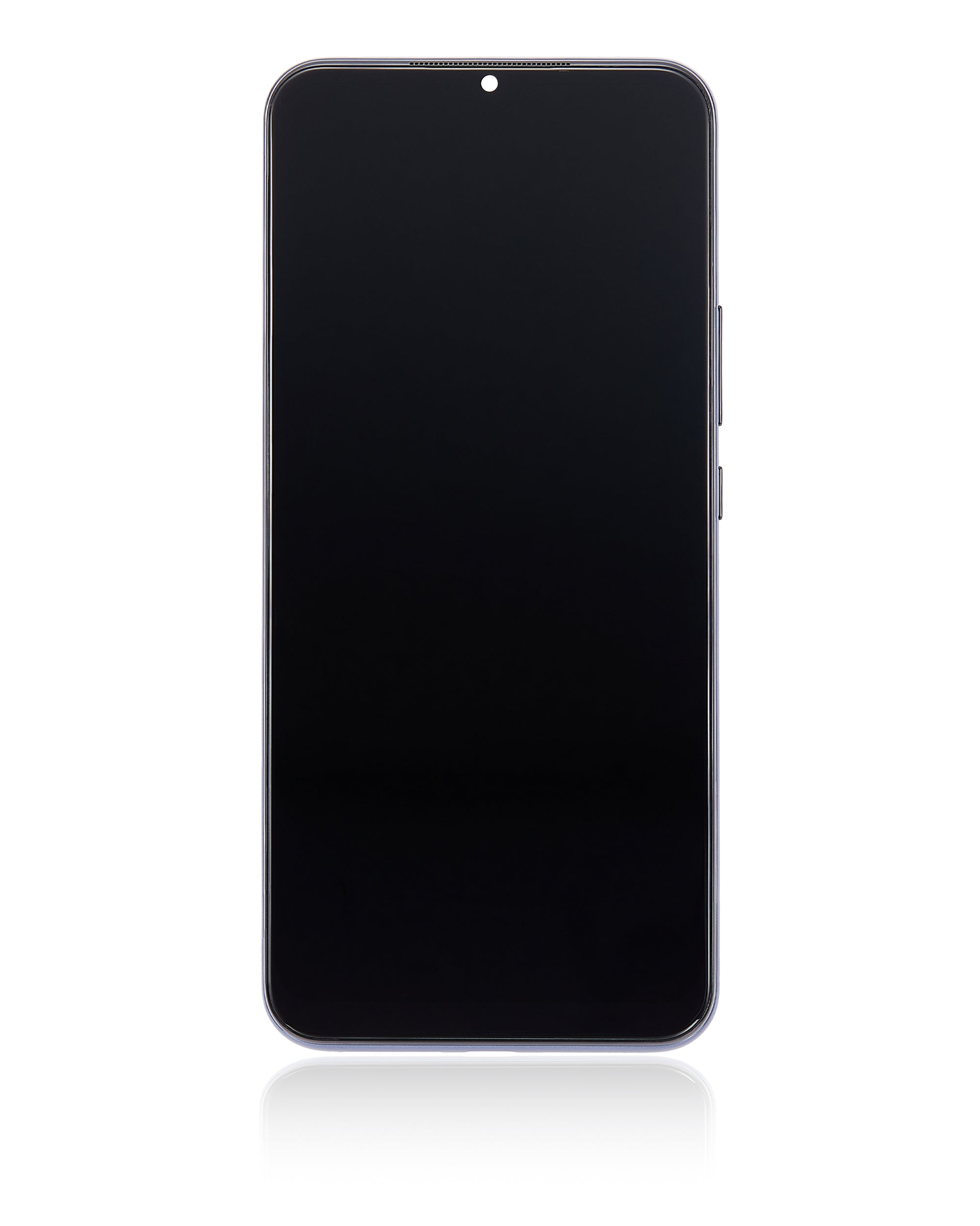 LCD-Display mit Rahmen für Xiaomi Mi 10 Lite 5G (Aftermarket Incell, Cosmic Gray