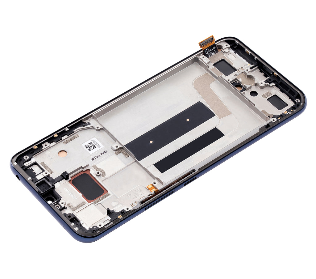 LCD-Display mit Rahmen für Xiaomi Mi 10 Lite 5G (Aftermarket Incell, Cosmic Gray