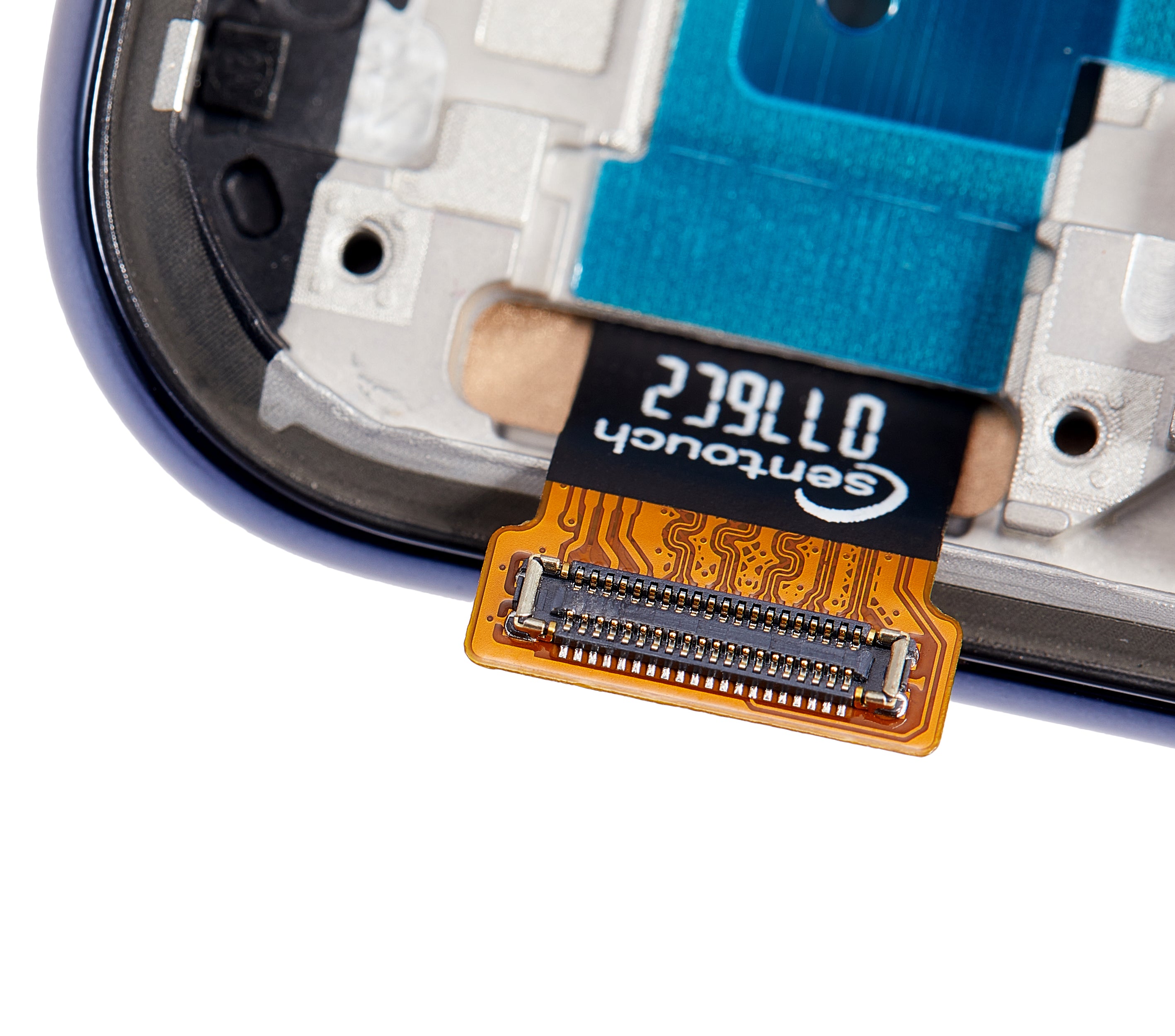 LCD-Display mit Rahmen für Xiaomi Mi 10 Lite 5G (Aftermarket Incell, Cosmic Gray