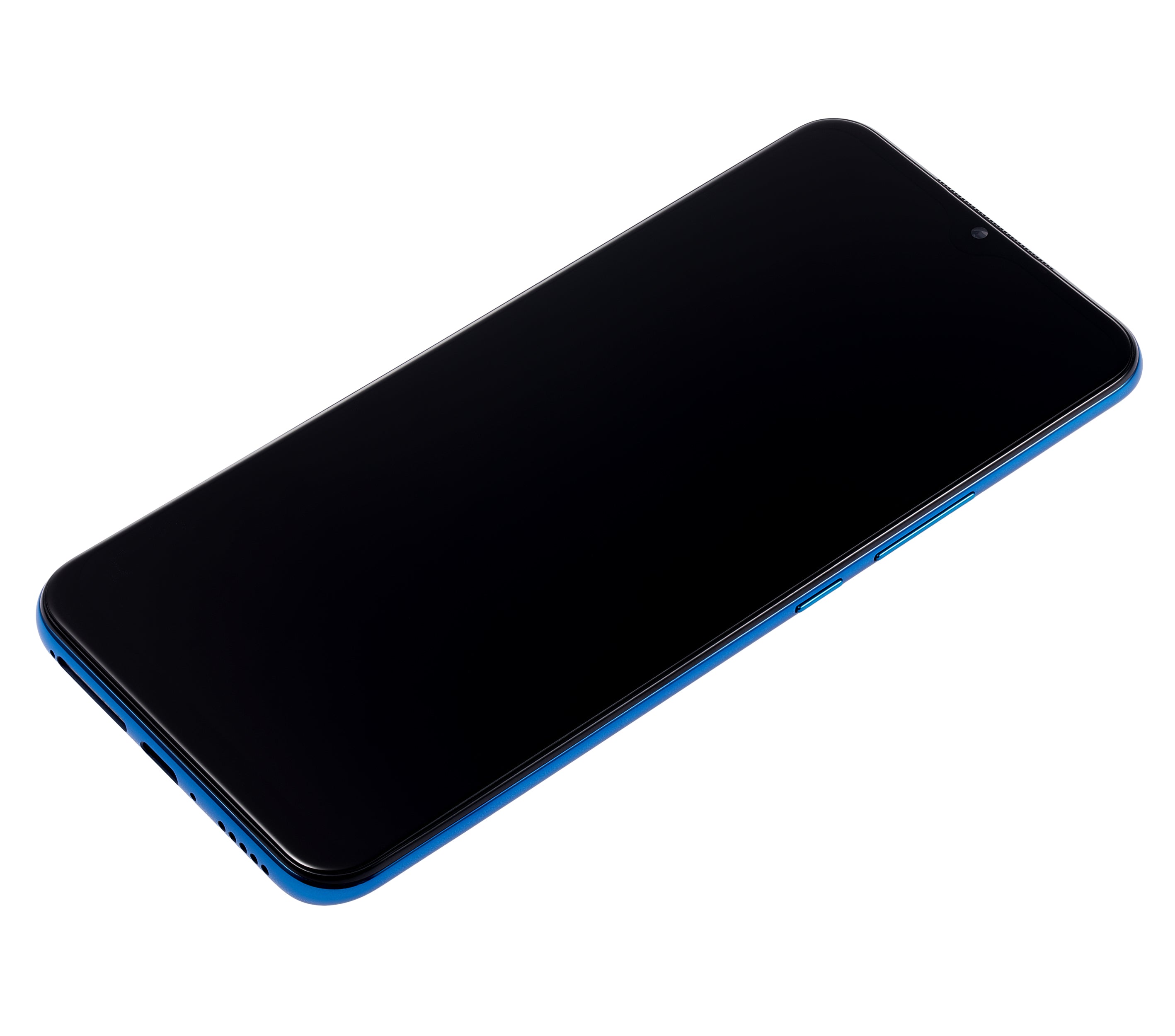 Display mit Rahmen Xiaomi Mi 10 Lite 5G Aurora Blue Aftermarket