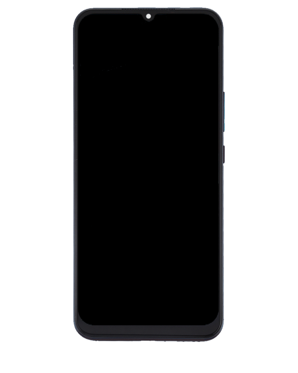 OLED Display with Frame for Xiaomi Mi 10 Lite 5G (Aftermarket Plus) (Cosmic Gray)