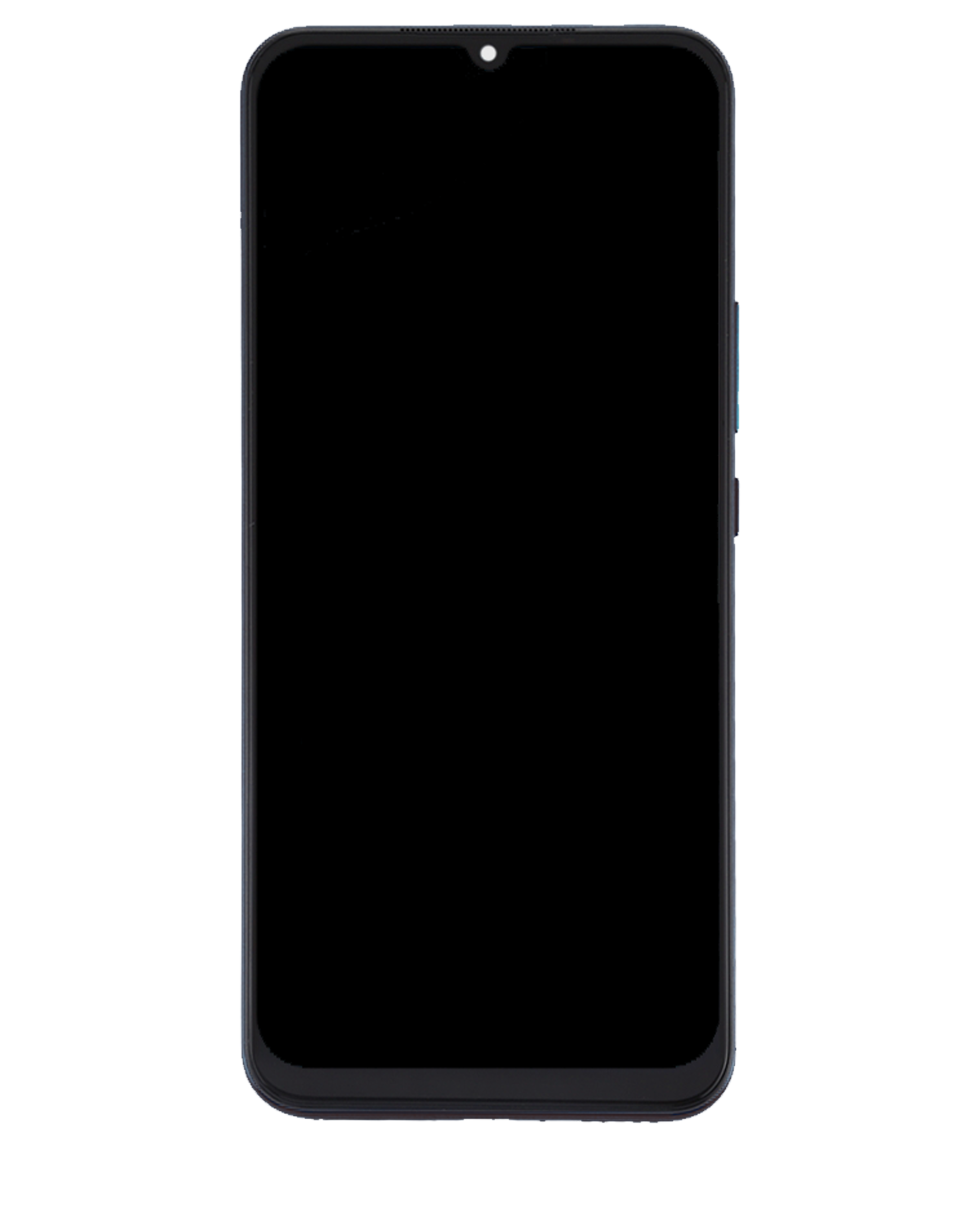 OLED Display with Frame for Xiaomi Mi 10 Lite 5G (Aftermarket Plus) (Cosmic Gray)